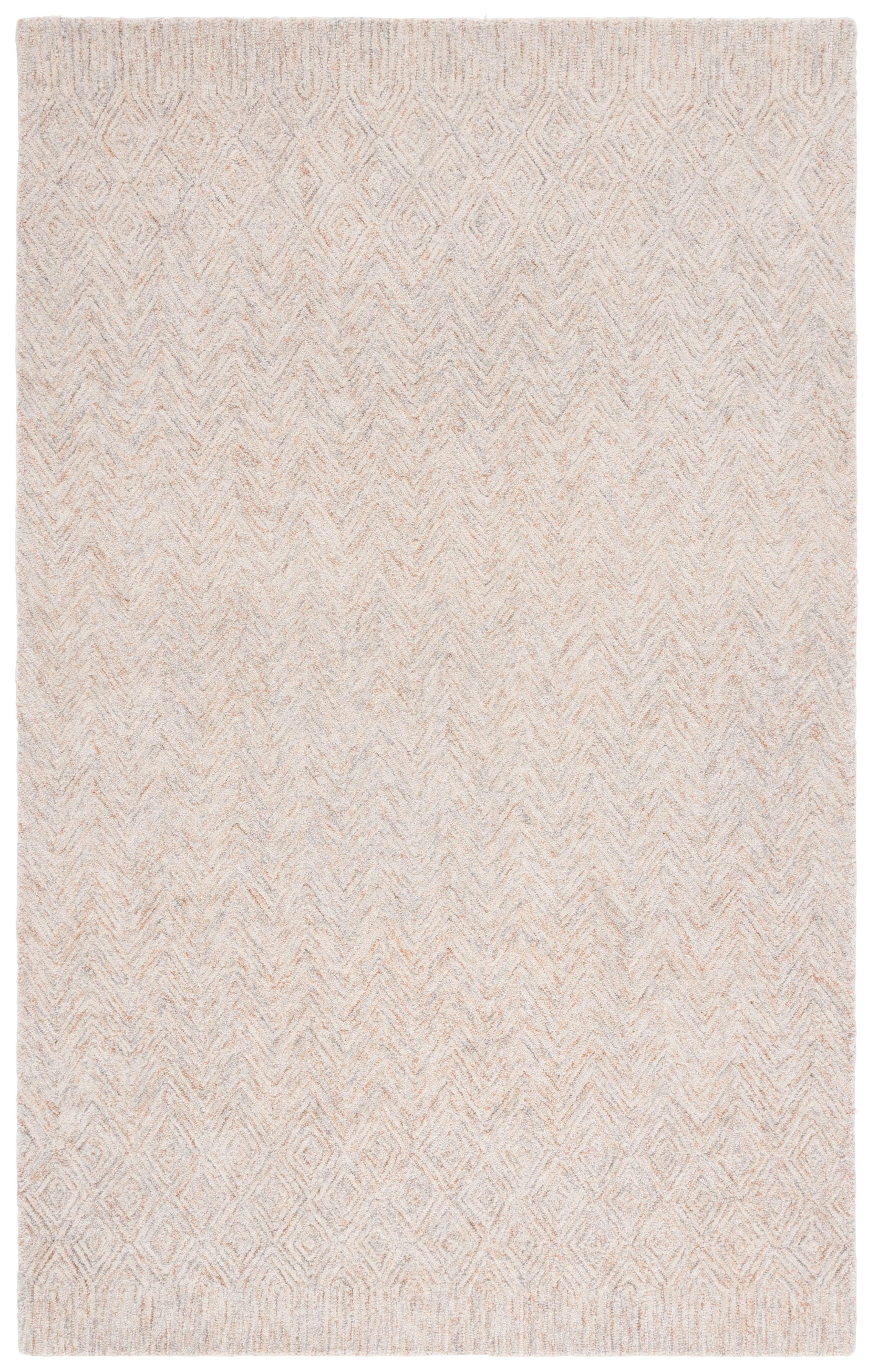 Safavieh Pine 5' x 8' Area Rug, Rust/Light Gray, large