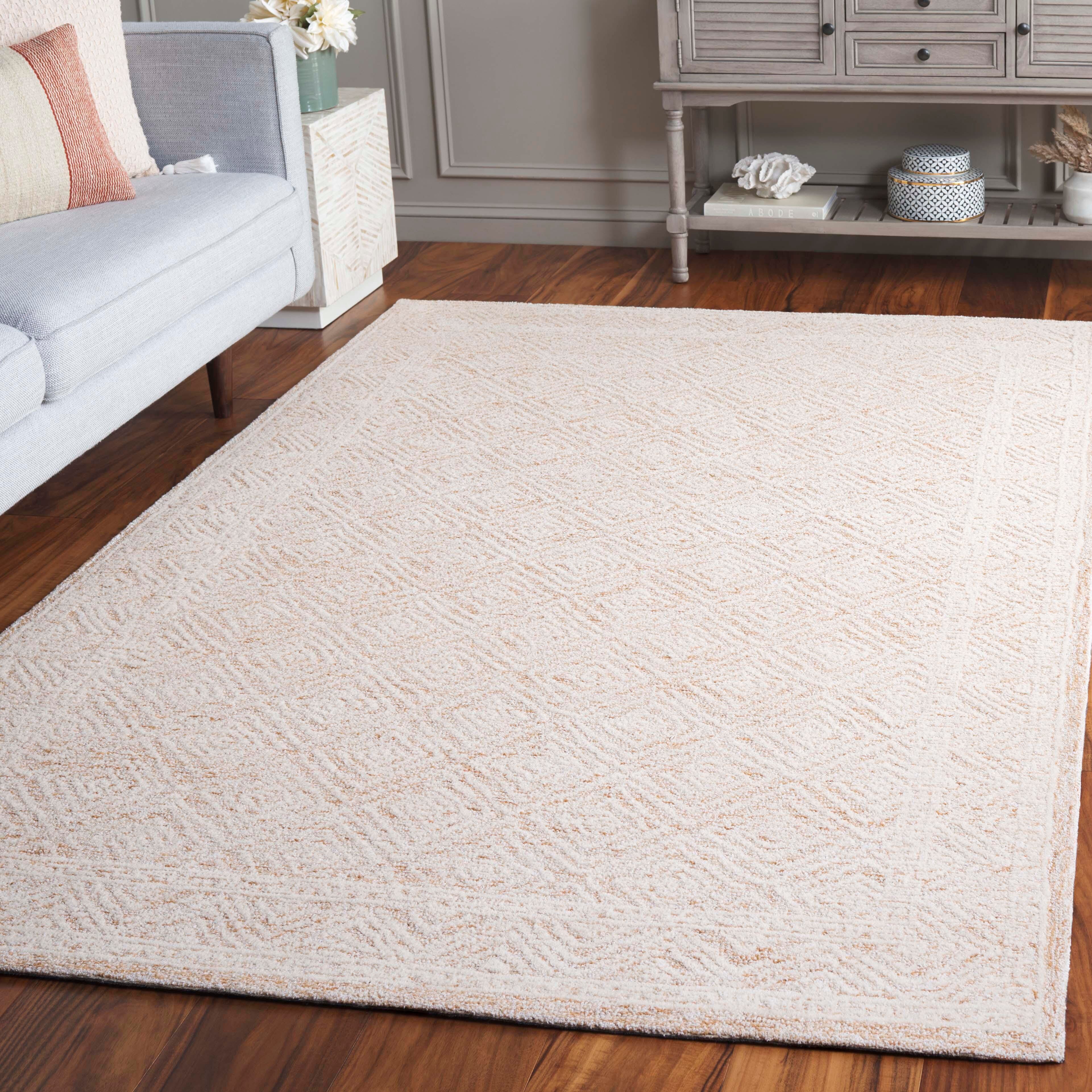 Safavieh Pine 3' x 5' Area Rug, Ivory/Orange, rollover