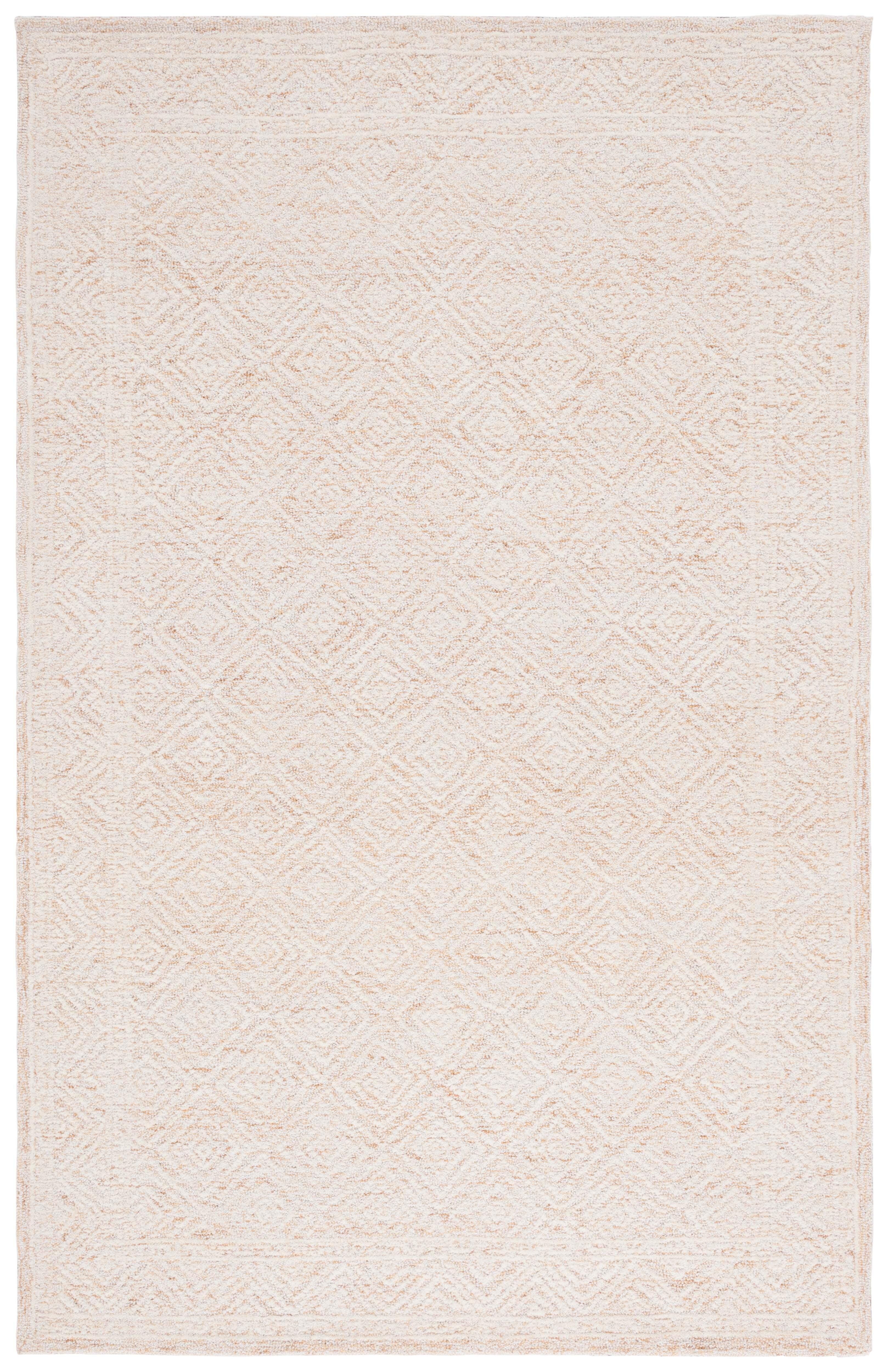 Safavieh Pine 5' x 8' Area Rug, Ivory/Orange, large