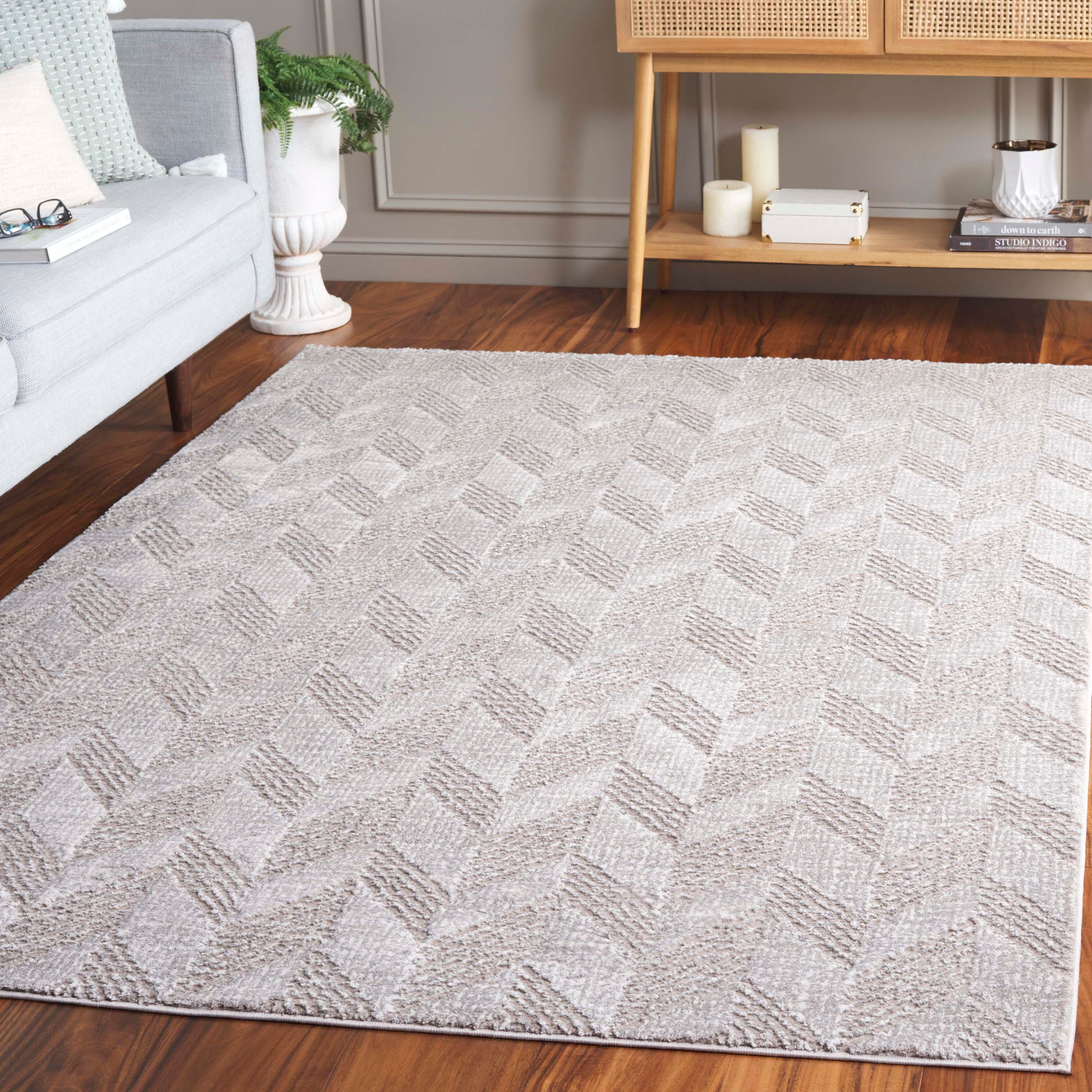 Safavieh Revive 6' 7" x Square Area Rug, Taupe/Ivory