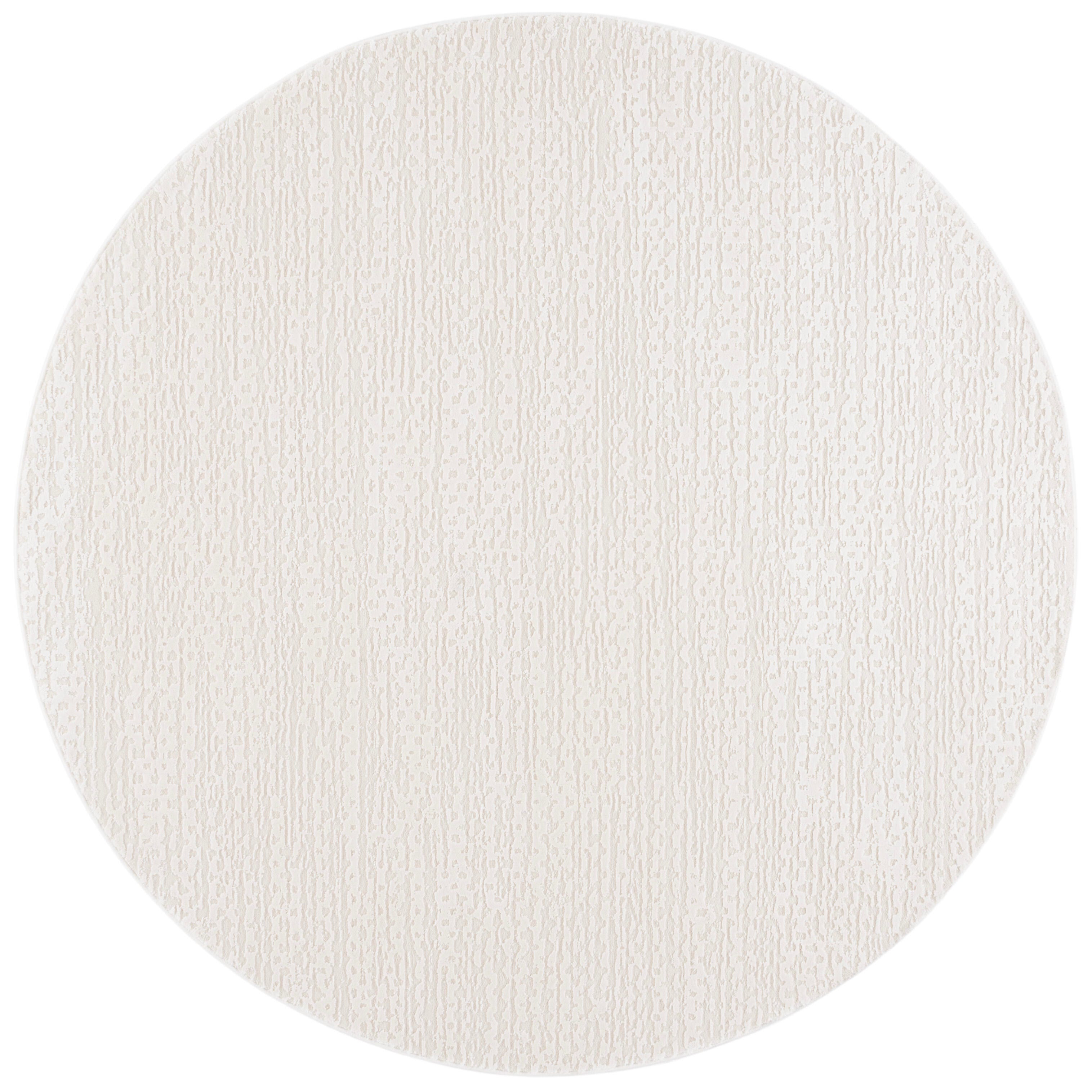 Safavieh Revive 6' 7" x 6' 7" Round Area Rug, Ivory, large