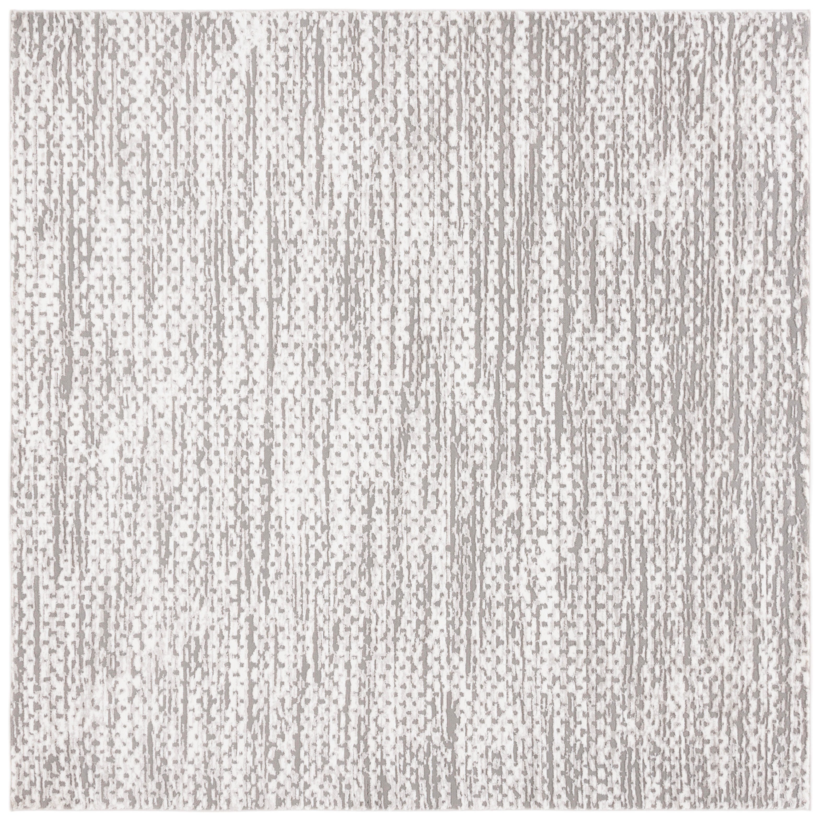 Safavieh Revive 6' 7" x 6' 7" Square Area Rug, Taupe/Ivory, large