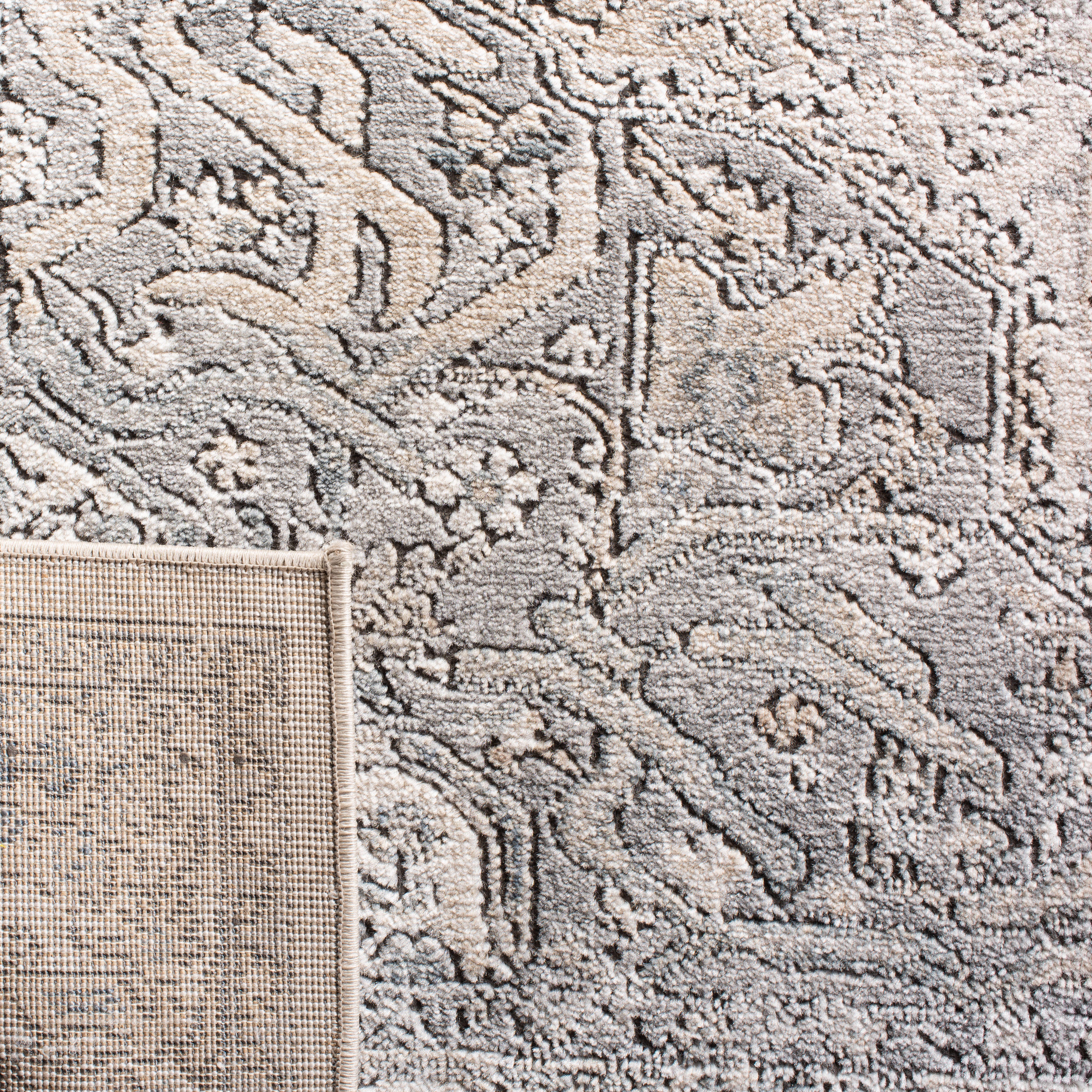 Safavieh Martha Stewart Collection Abramina 3' x 5' Area Rug, Ivory/Gray, large