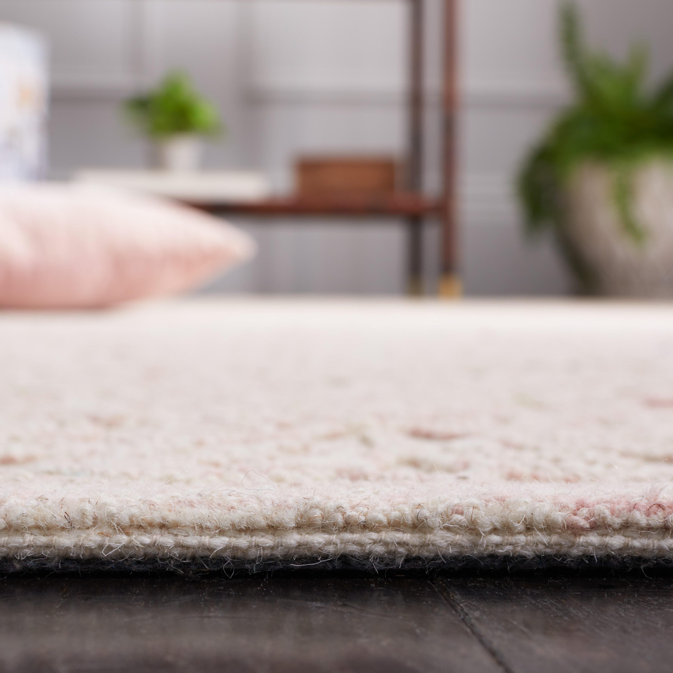 Safavieh Martha Stewart Collection Andreea 2'3" x 8' Runner Rug, Ivory/Pink, large