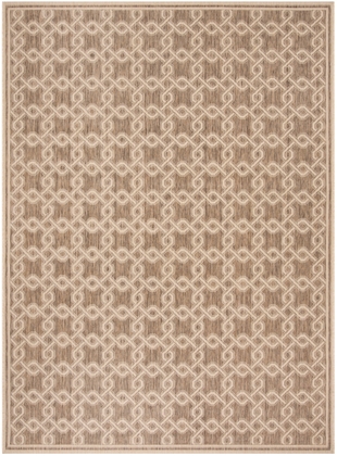 Safavieh Martha Stewart Collection Ceca 5'3" x 7'7" Area Rug, Brown/Creme, large