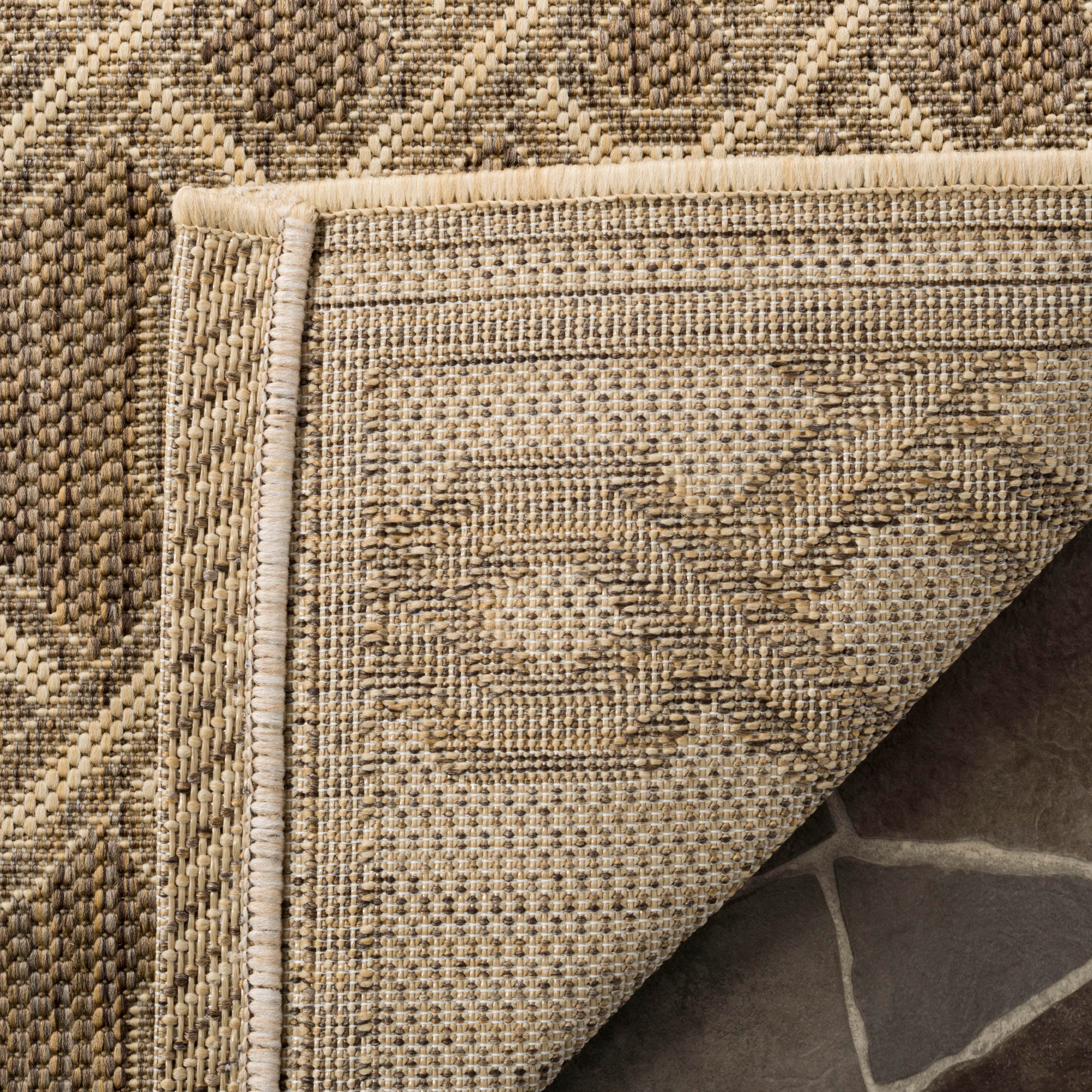 Safavieh Martha Stewart Collection Ceca 5'3" x 7'7" Area Rug, Brown/Creme, large