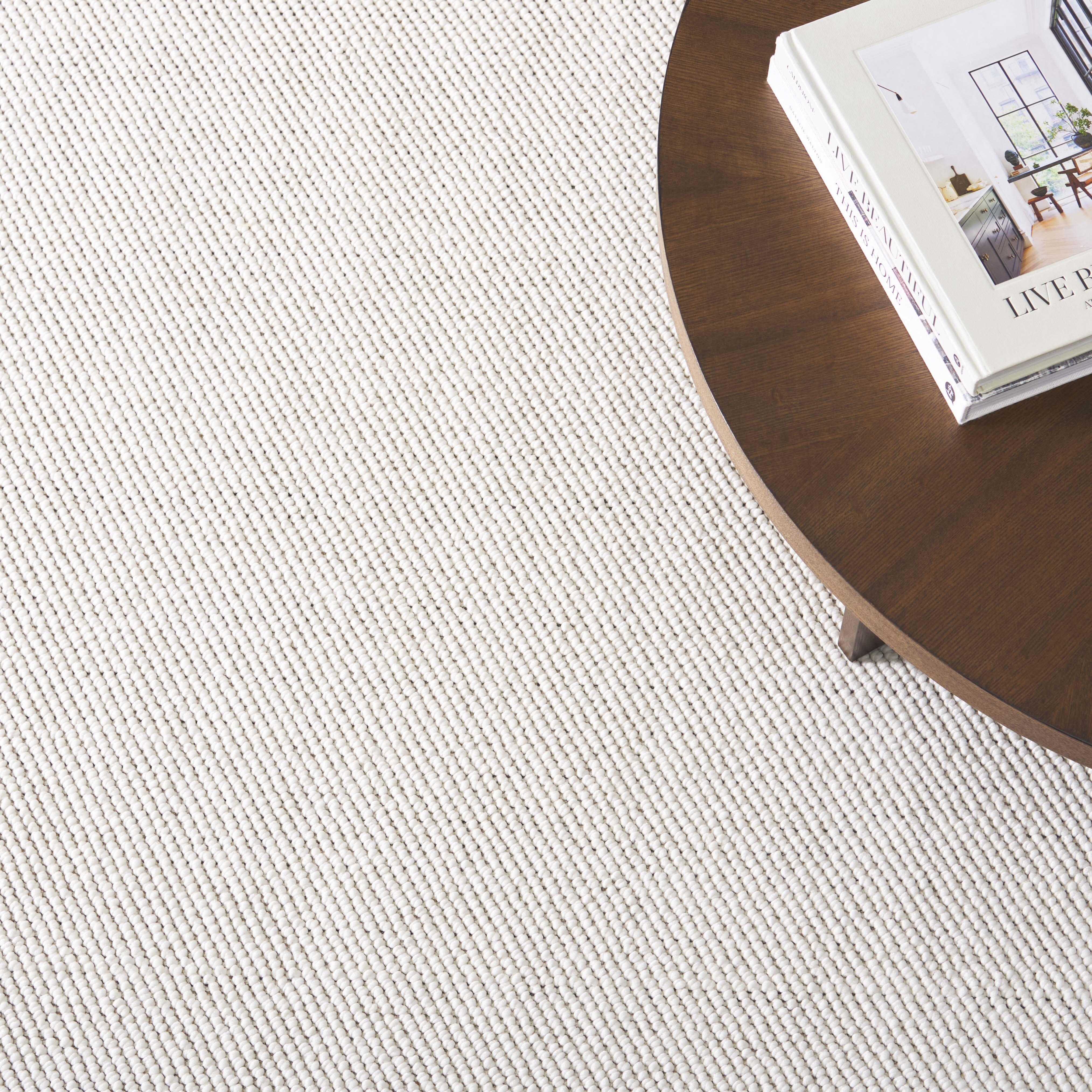 Safavieh Martha Stewart Collection Ludomila 6'7" x 6'7" Square Rug, Ivory, large