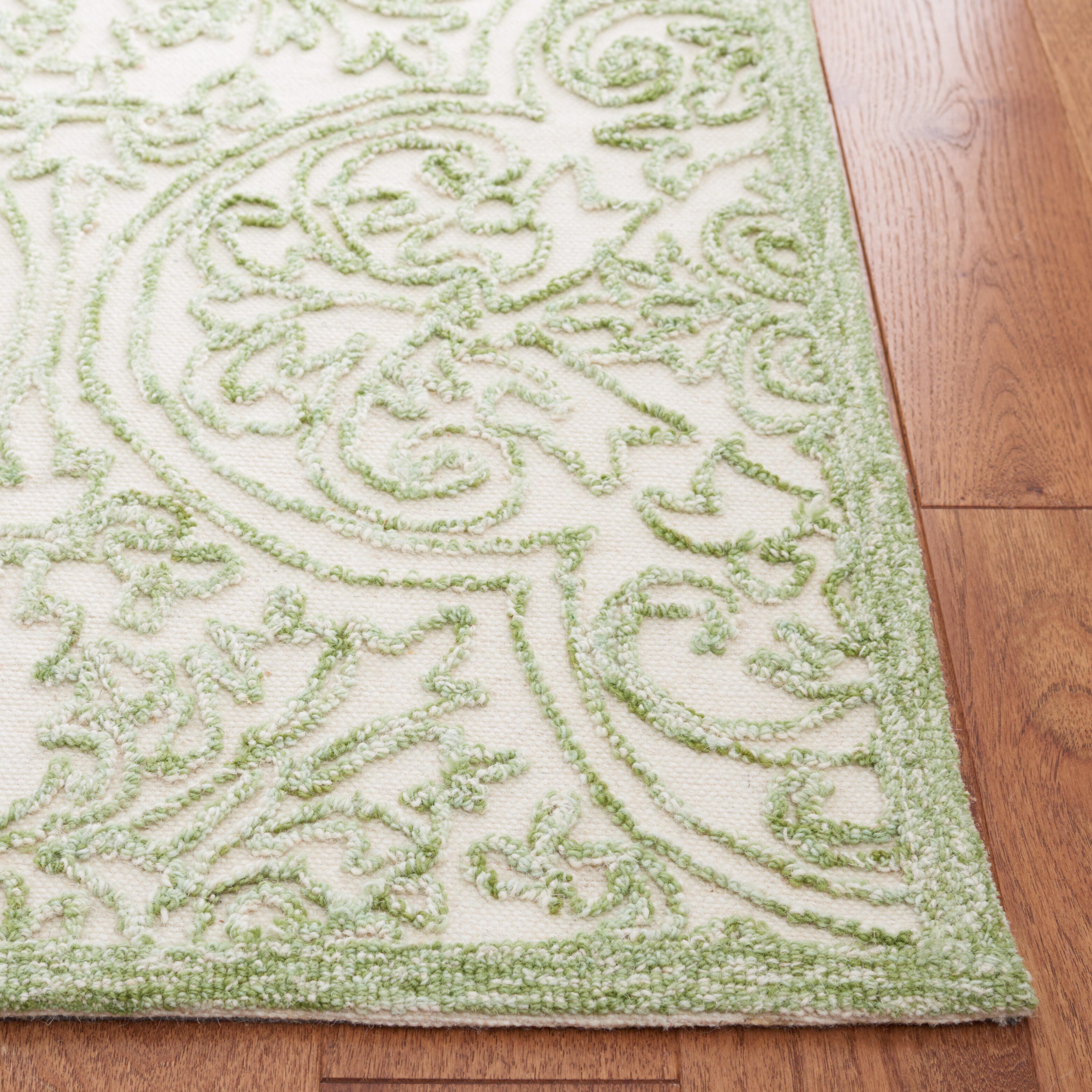 Safavieh Martha Stewart Collection Andreea 3' x 5' Area Rug, Ivory/Green, large