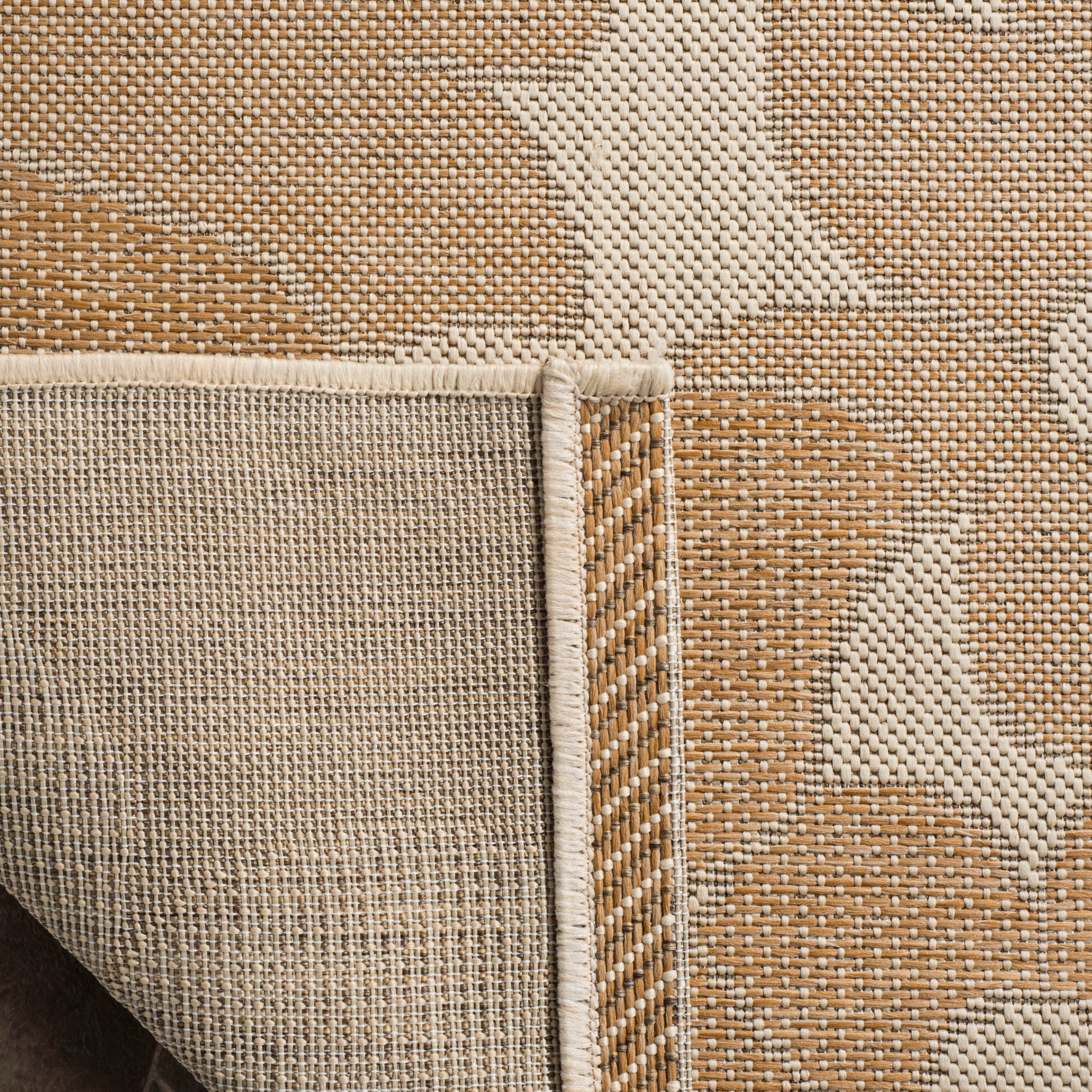 Safavieh Martha Stewart Collection Field Flowers 5'3" x 7'7" Area Rug, Beige/Brown, large