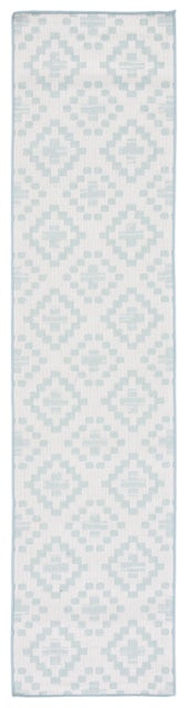 Safavieh Martha Stewart Collection Zauresh 2'2" x 9' Runner Rug, Ivory/Gray