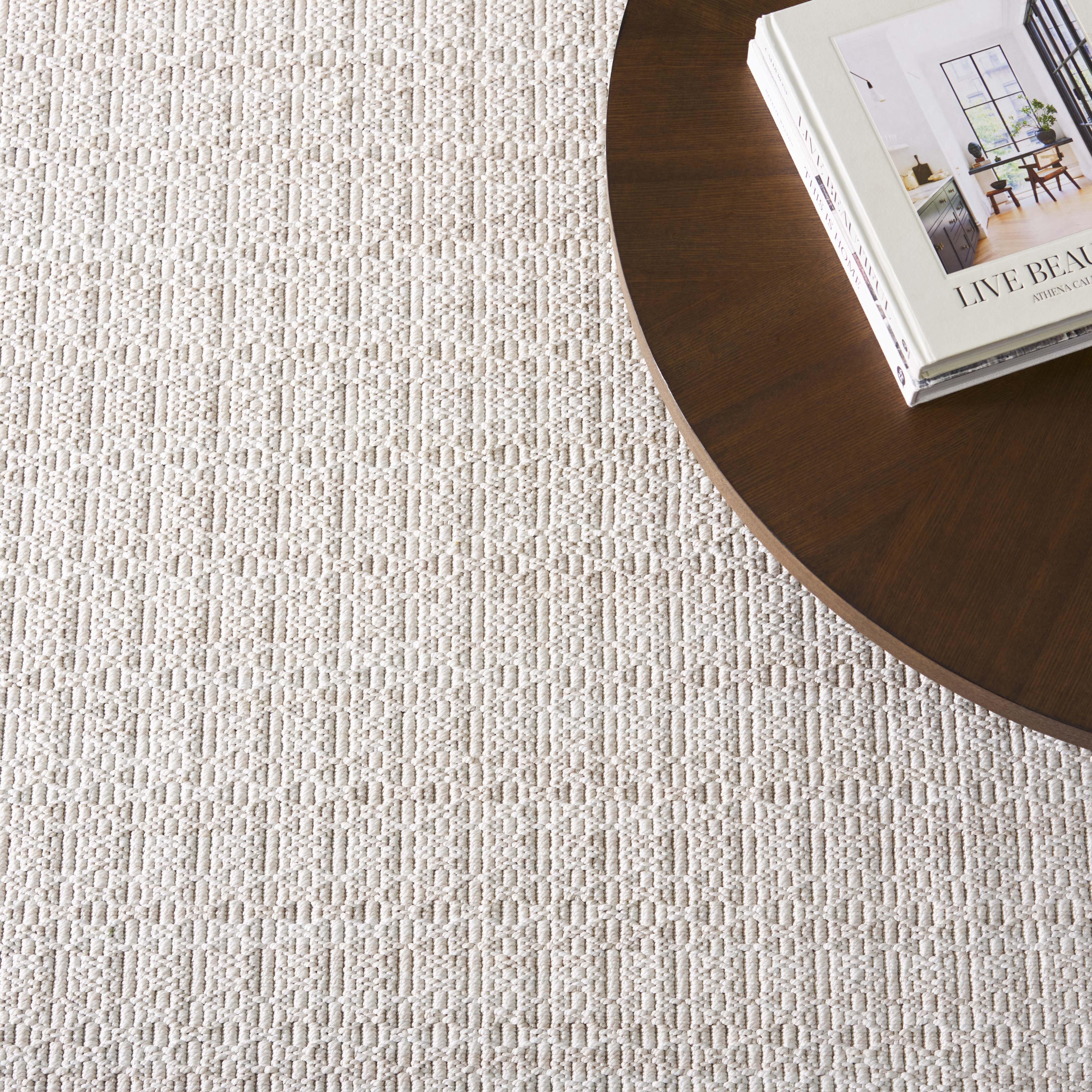 Safavieh Martha Stewart Collection Claudie 5'3" x 7'6" Area Rug, Ivory/Gray, large