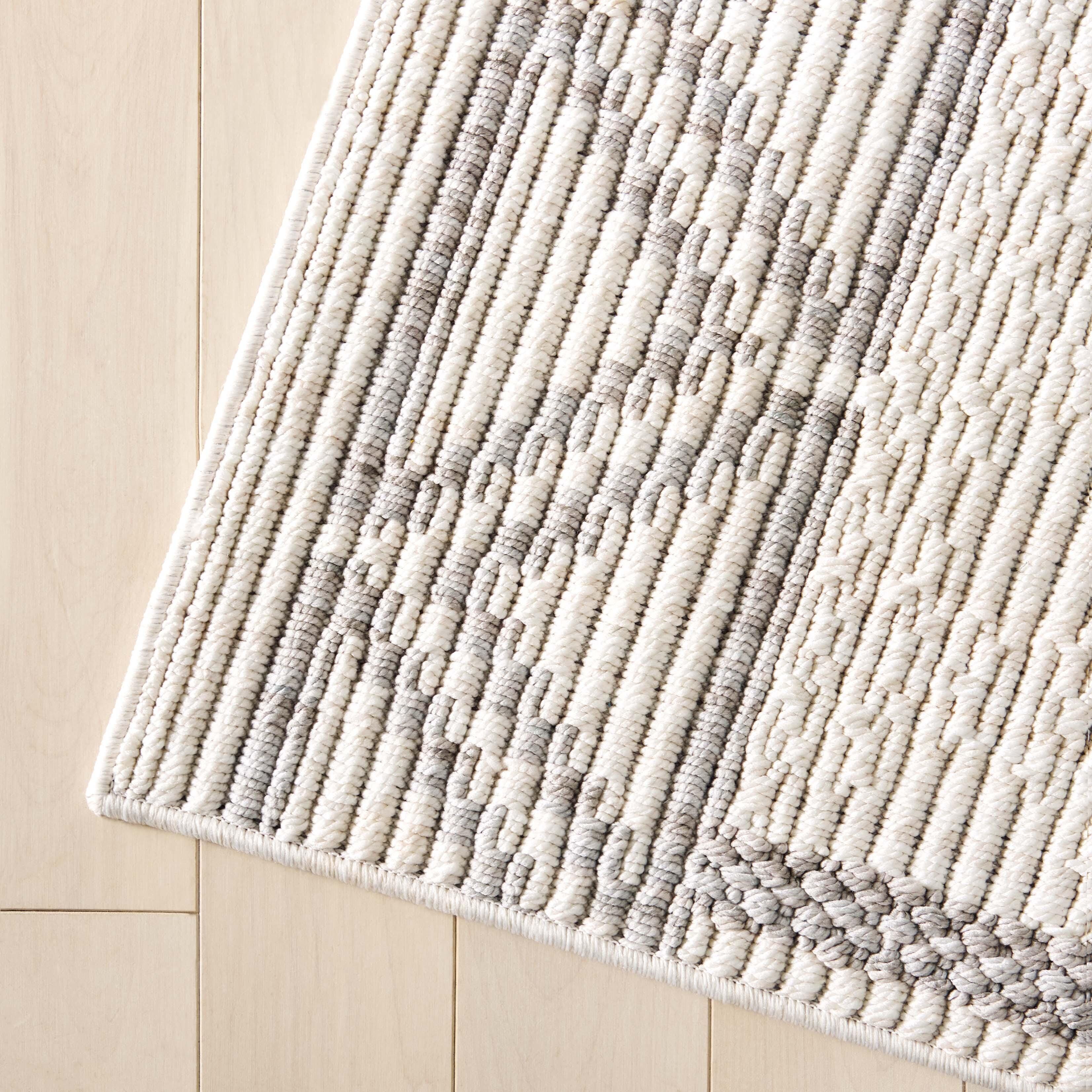 Safavieh Martha Stewart Collection Riin 5'3" x 7'6" Area Rug, Ivory/Gray, large