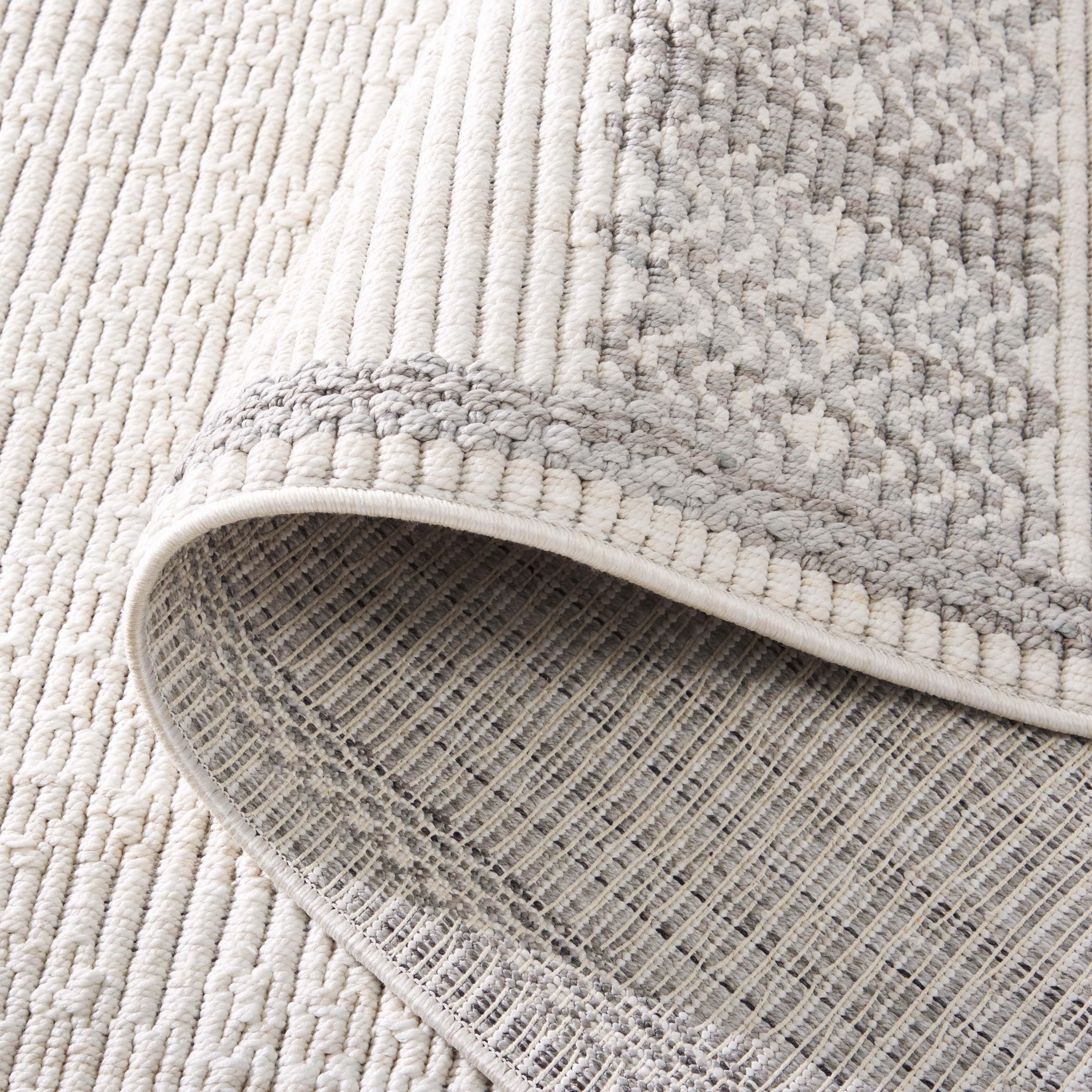 Safavieh Martha Stewart Collection Riin 5'3" x 7'6" Area Rug, Ivory/Gray, large