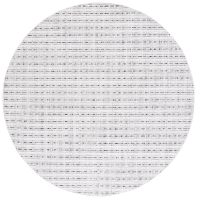 Safavieh Martha Stewart Collection Minija 6'7" x 6'7" Round Rug, Ivory/Charcoal