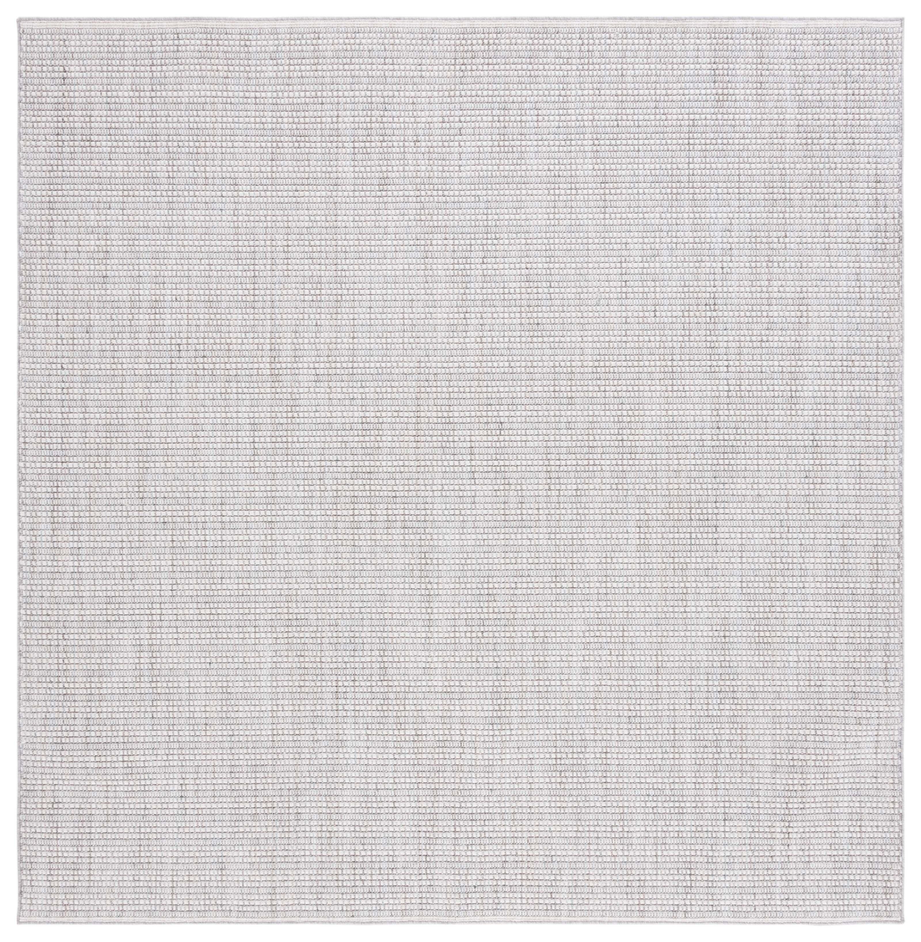 Safavieh Martha Stewart Collection Yogita 6'7" x 6'7" Square Rug, Gray/Ivory, large