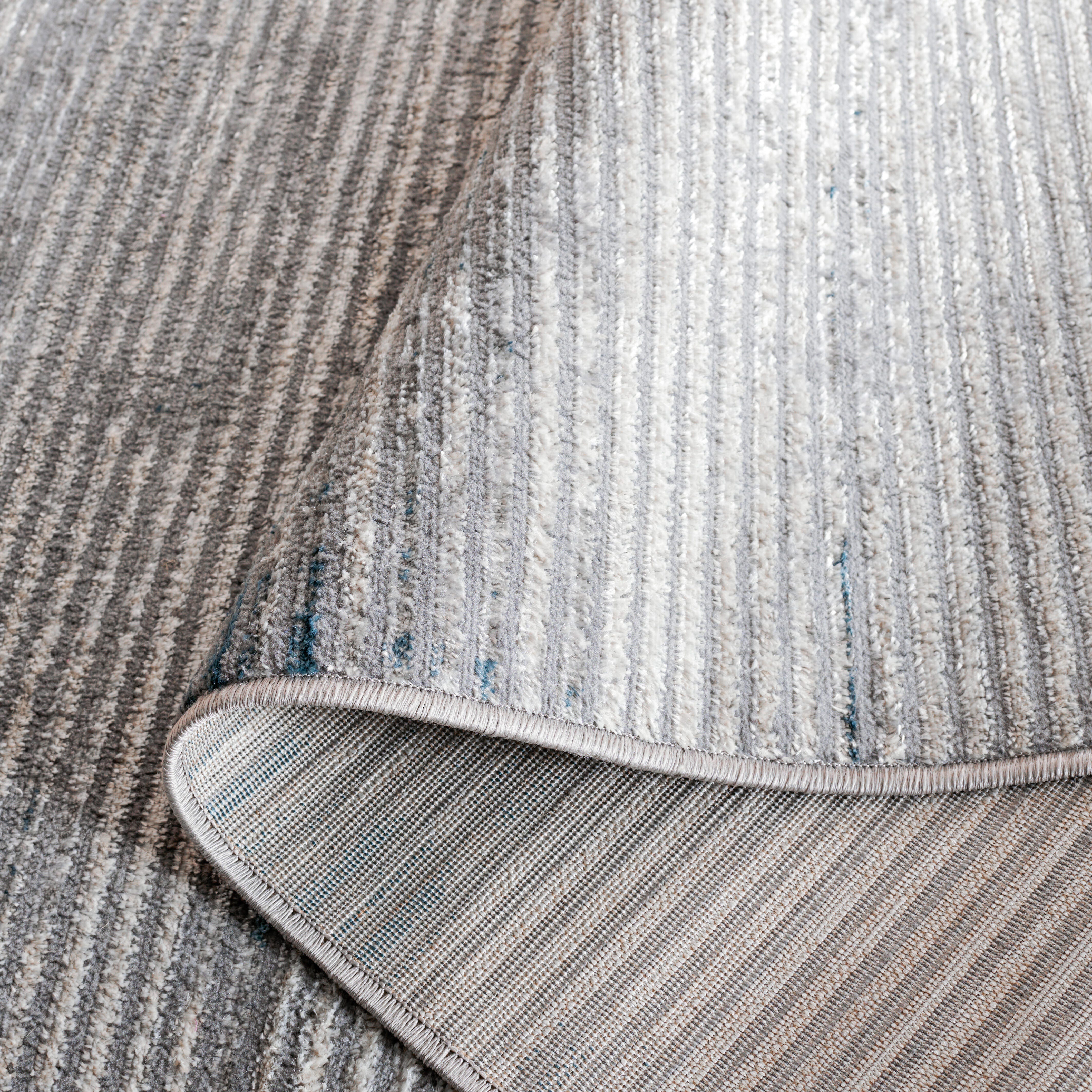 Safavieh Martha Stewart Collection Irfana 2'2" x 9' Runner Rug, Gray/Blue, large