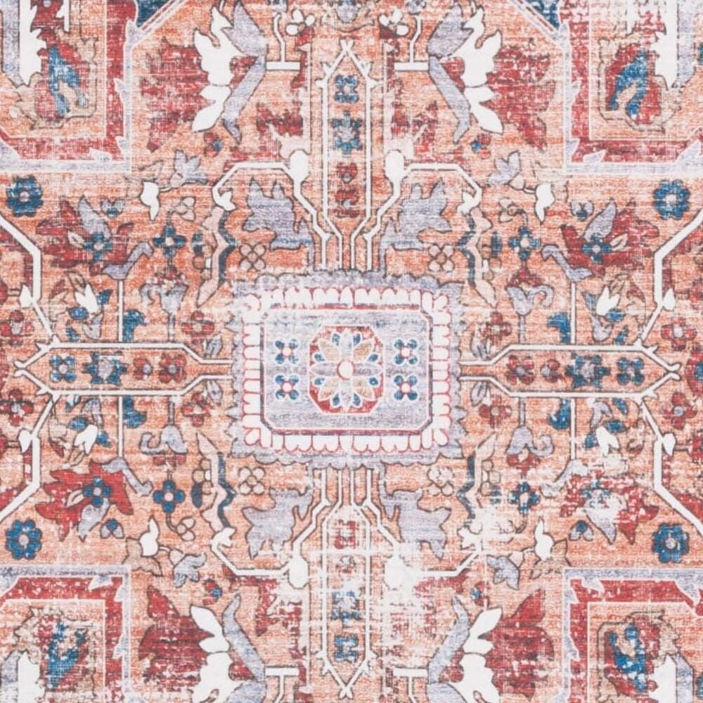 Safavieh Arizona 6' x 6' Square Area Rug, Red/Navy, large