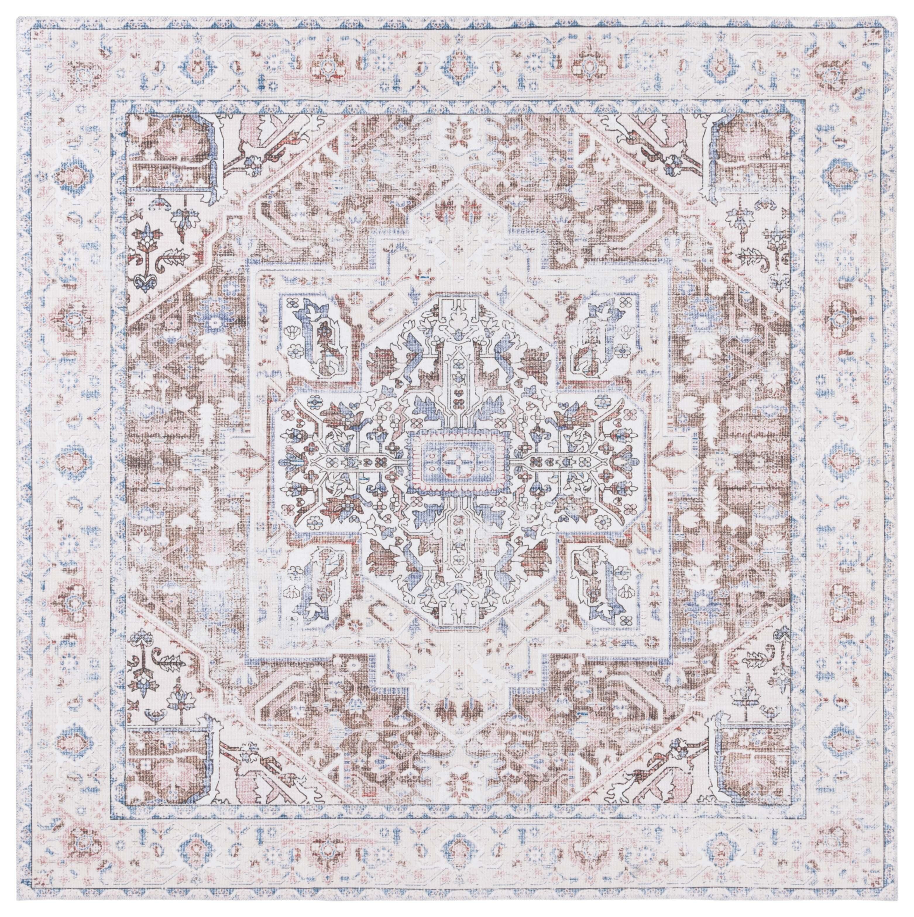 Safavieh Arizona 6' x 6' Square Area Rug, Taupe/Beige, large