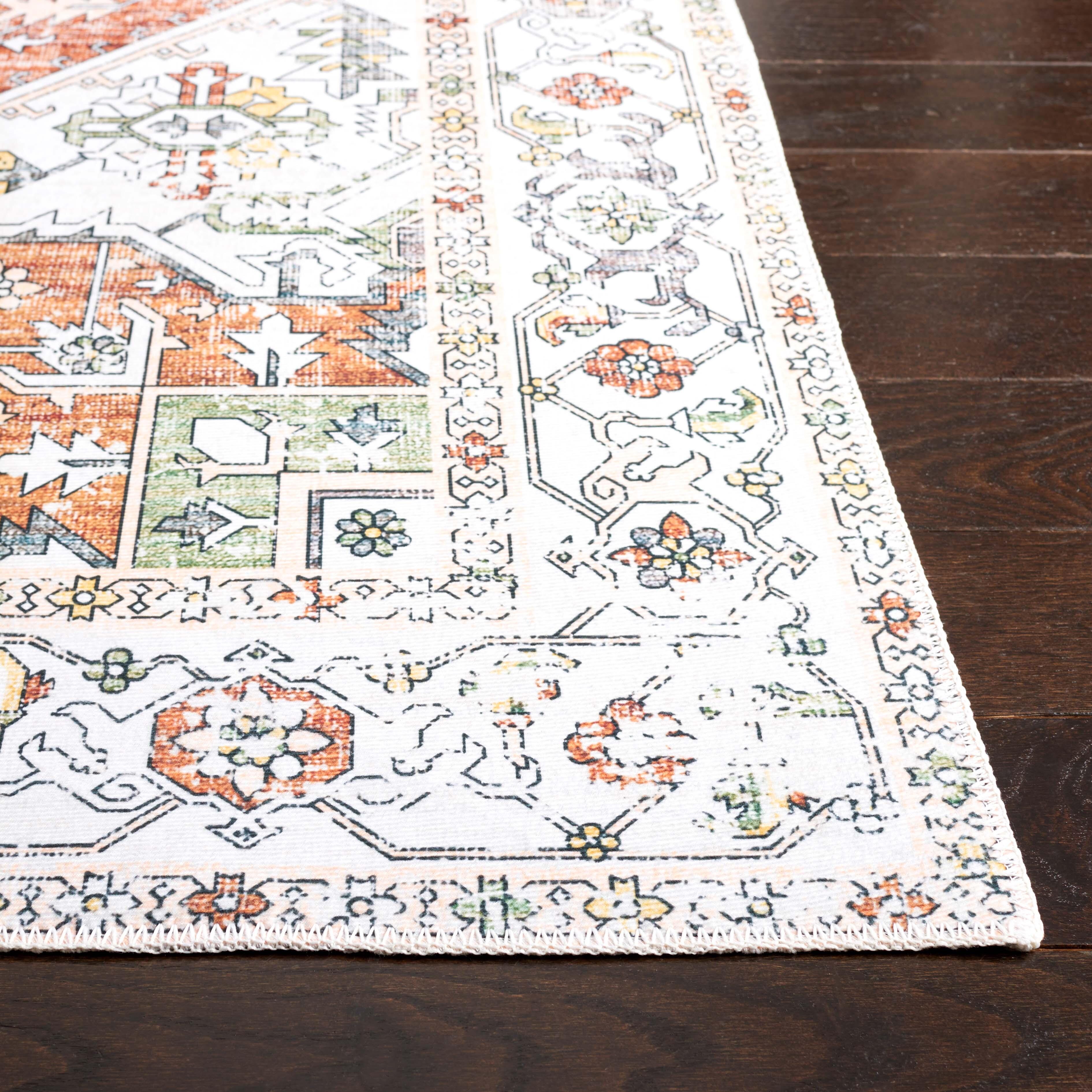 Safavieh Arizona 8' x 10' Area Rug, Ivory/Rust, large