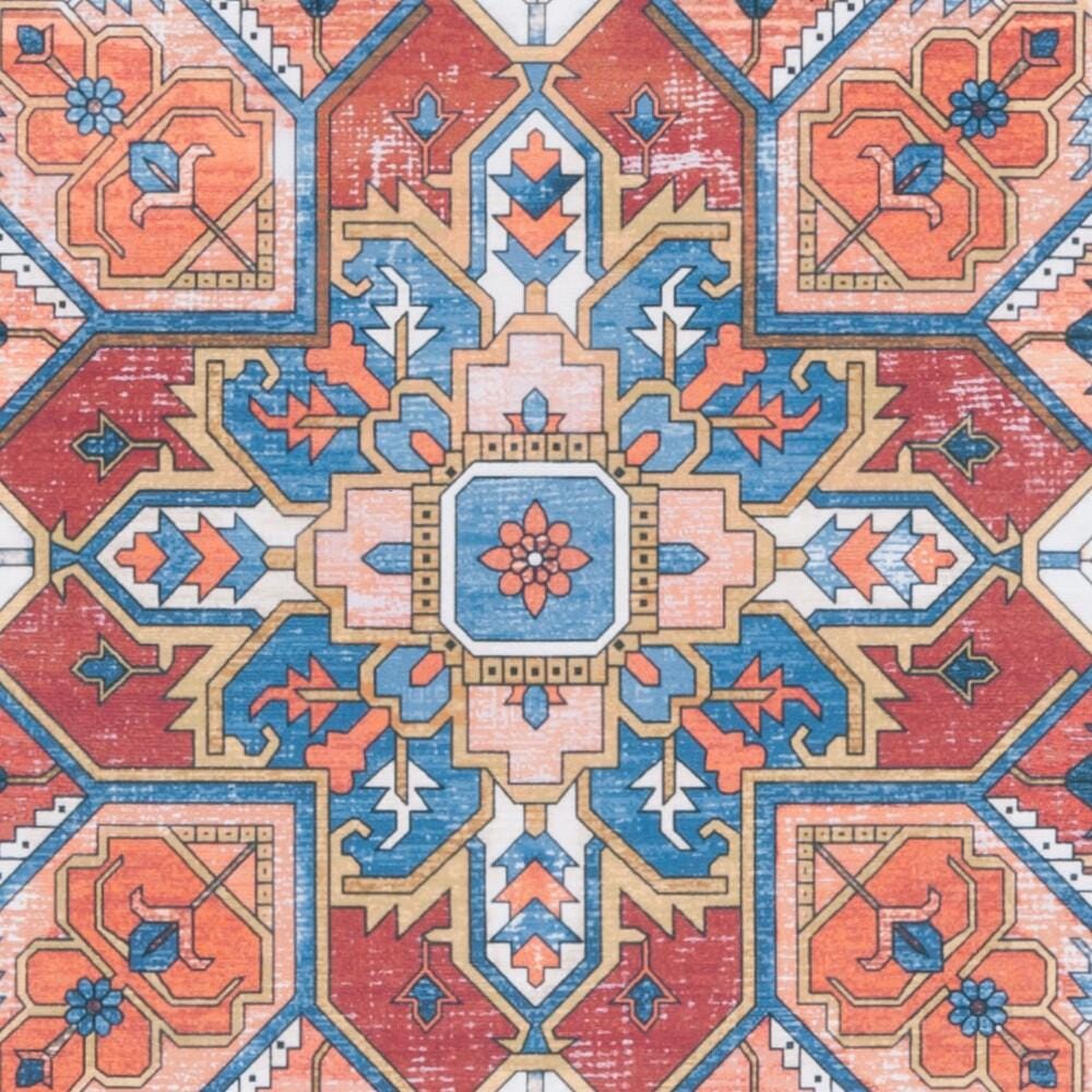 Safavieh Arizona 9' x 12' Area Rug, Rust/Navy, large