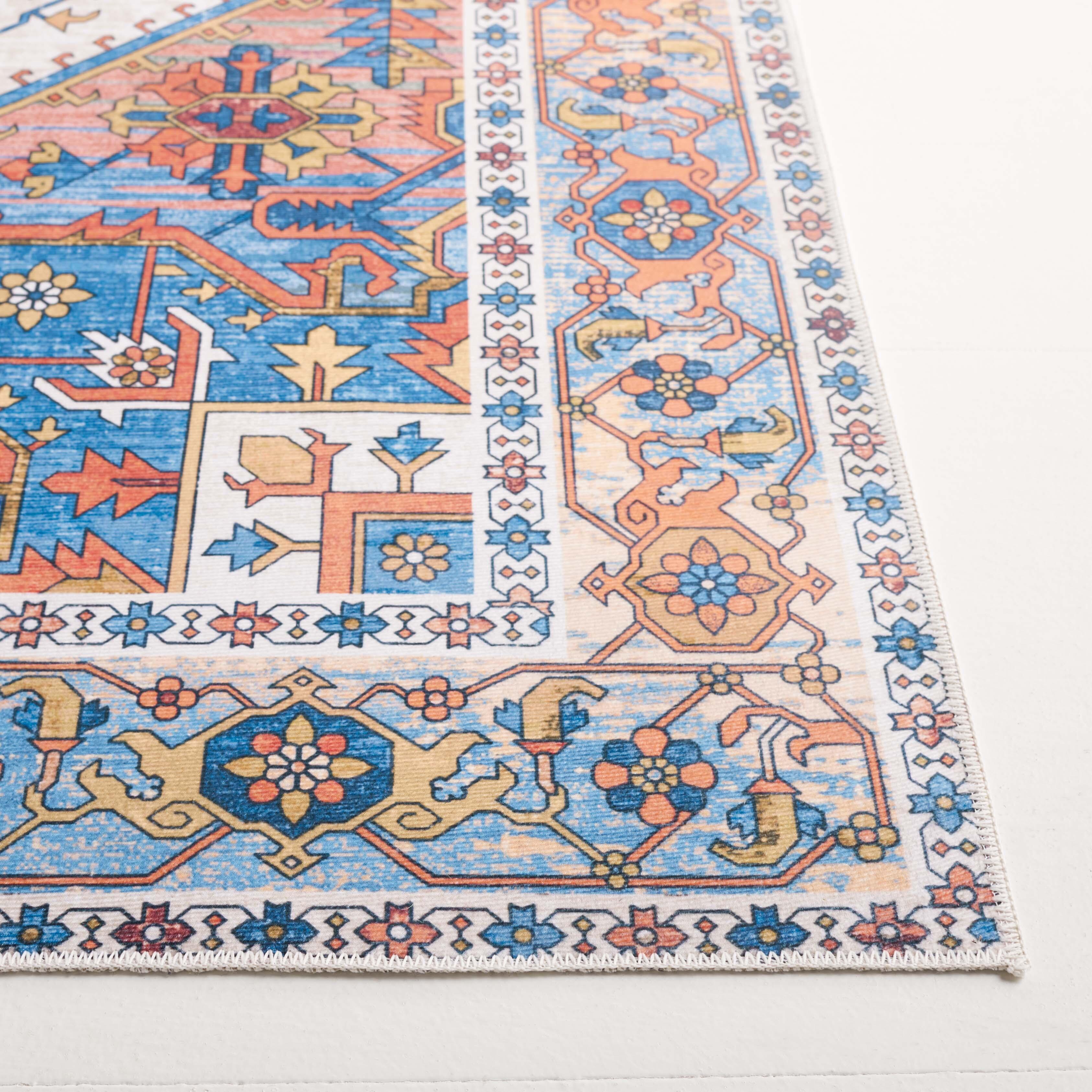 Safavieh Arizona 9' x 12' Area Rug, Rust/Navy, large