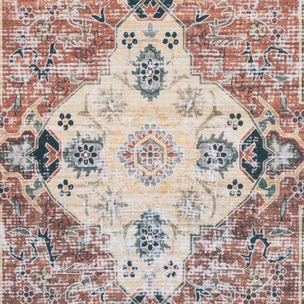 Safavieh Arizona 8' x 10' Area Rug, Rust/Blue Green, large