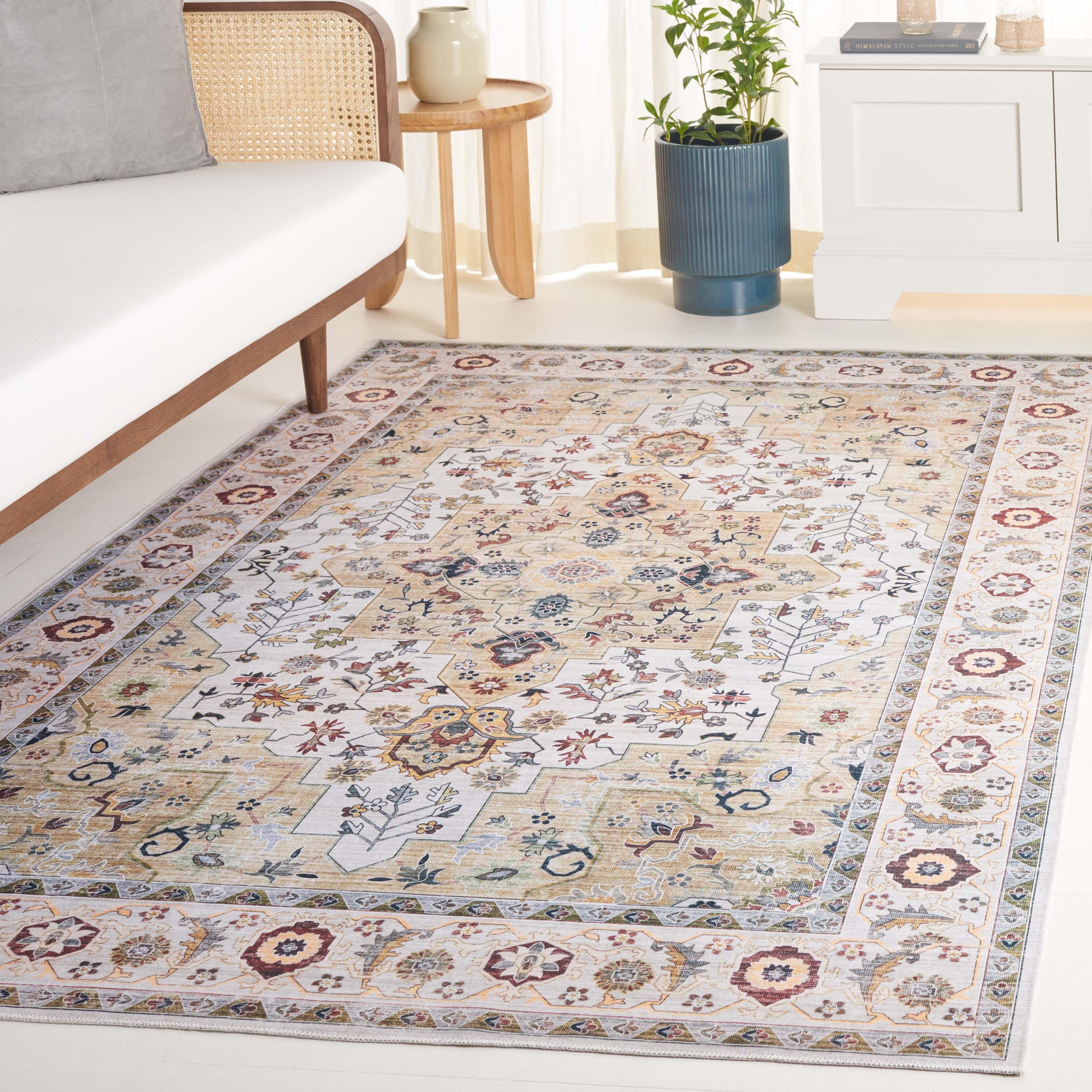 Safavieh Arizona 9' x 12' Area Rug, Light Green/Beige