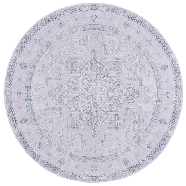 Safavieh Arizona 6' x 6' Round Area Rug, Pink/Beige