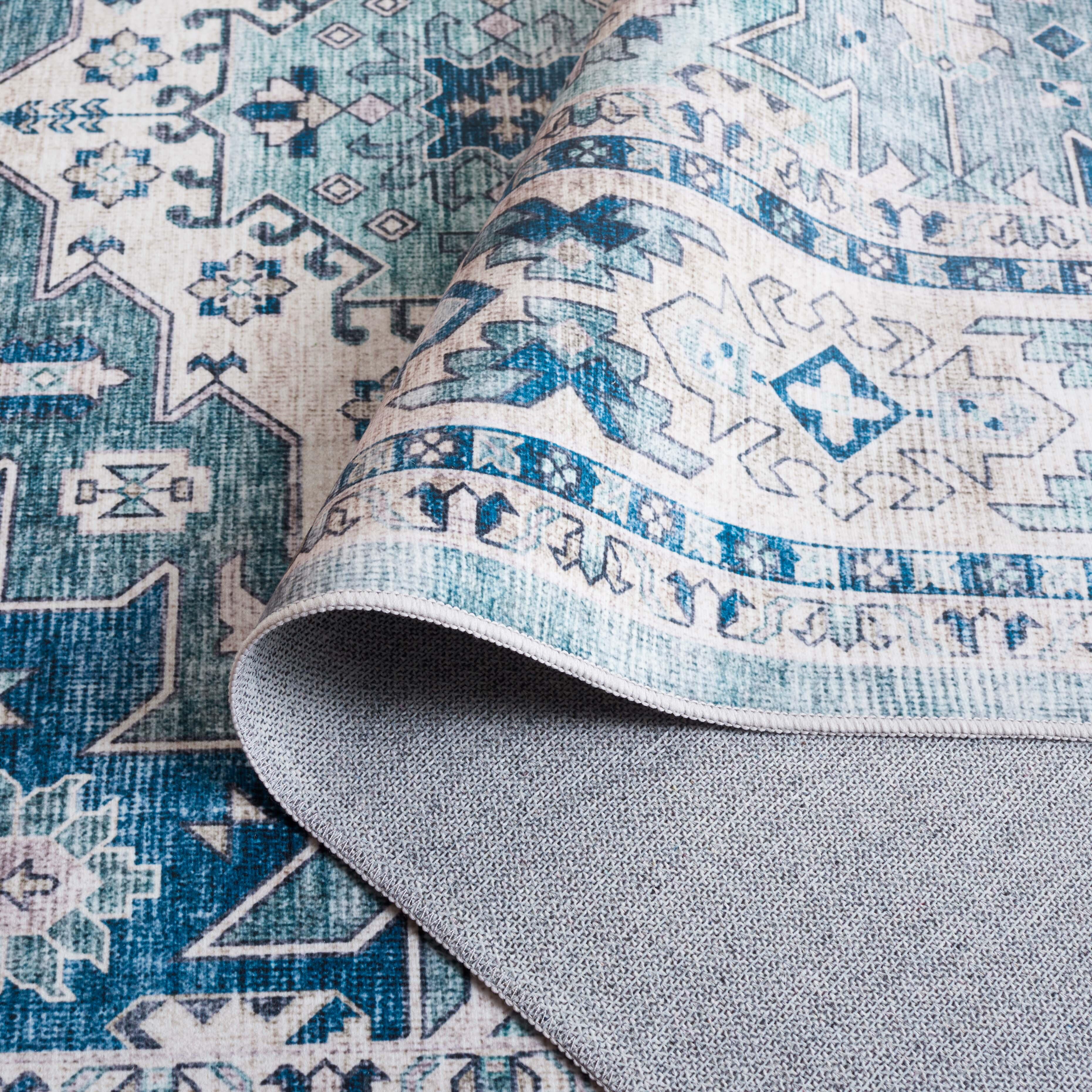 Safavieh Arizona 6' x 9' Area Rug, Sage/Aqua, large