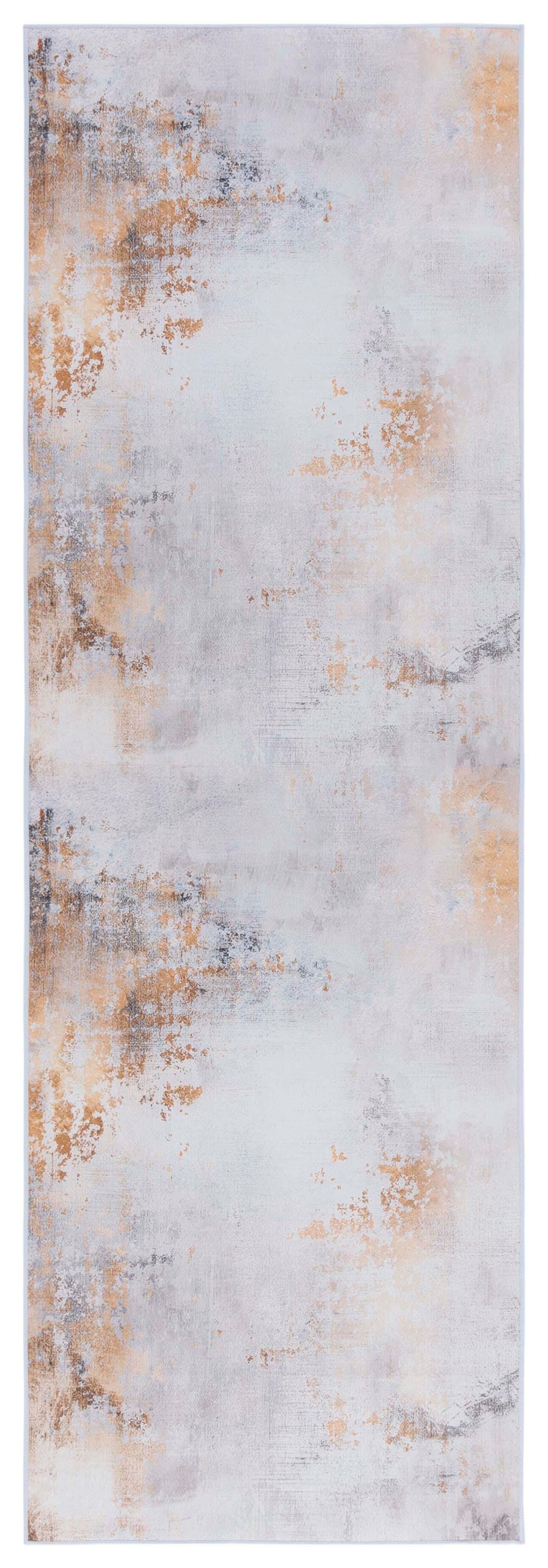 Safavieh Tacoma 2' 6" x 8' Runner Rug, Gray/Gold, large