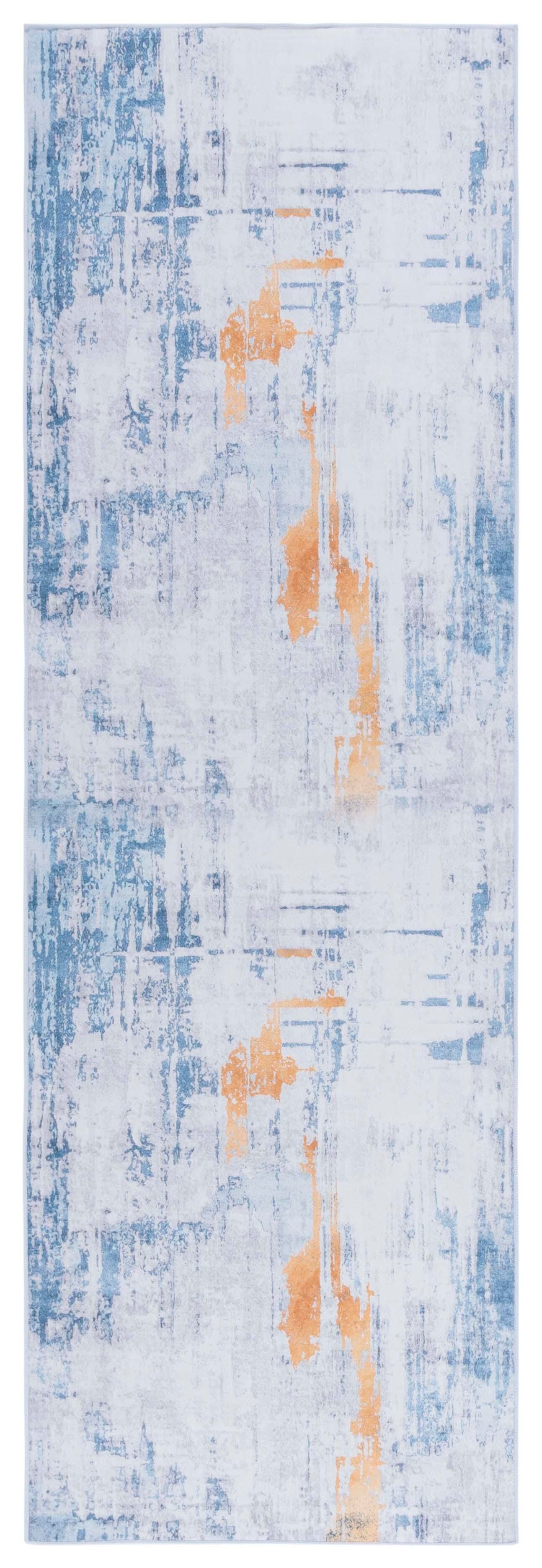 Safavieh Tacoma 2' 6" x 8' Runner Rug, Gray/Blue, large