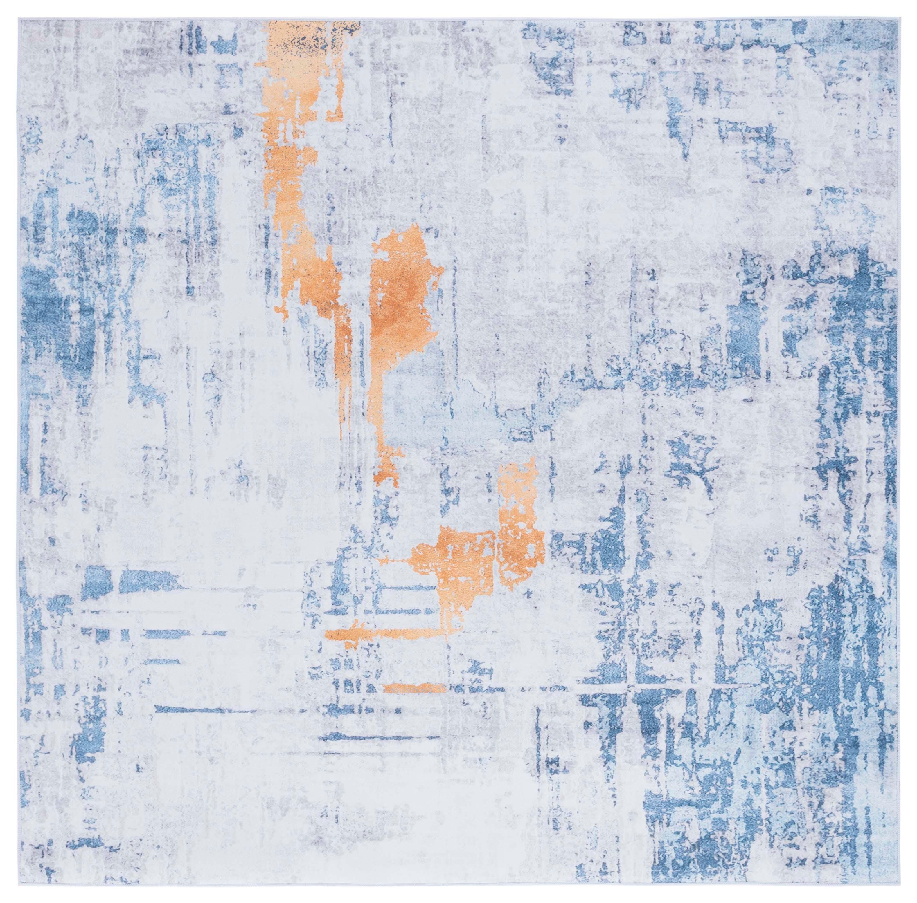 Safavieh Tacoma 6' x 6' Square Area Rug, Gray/Blue, large