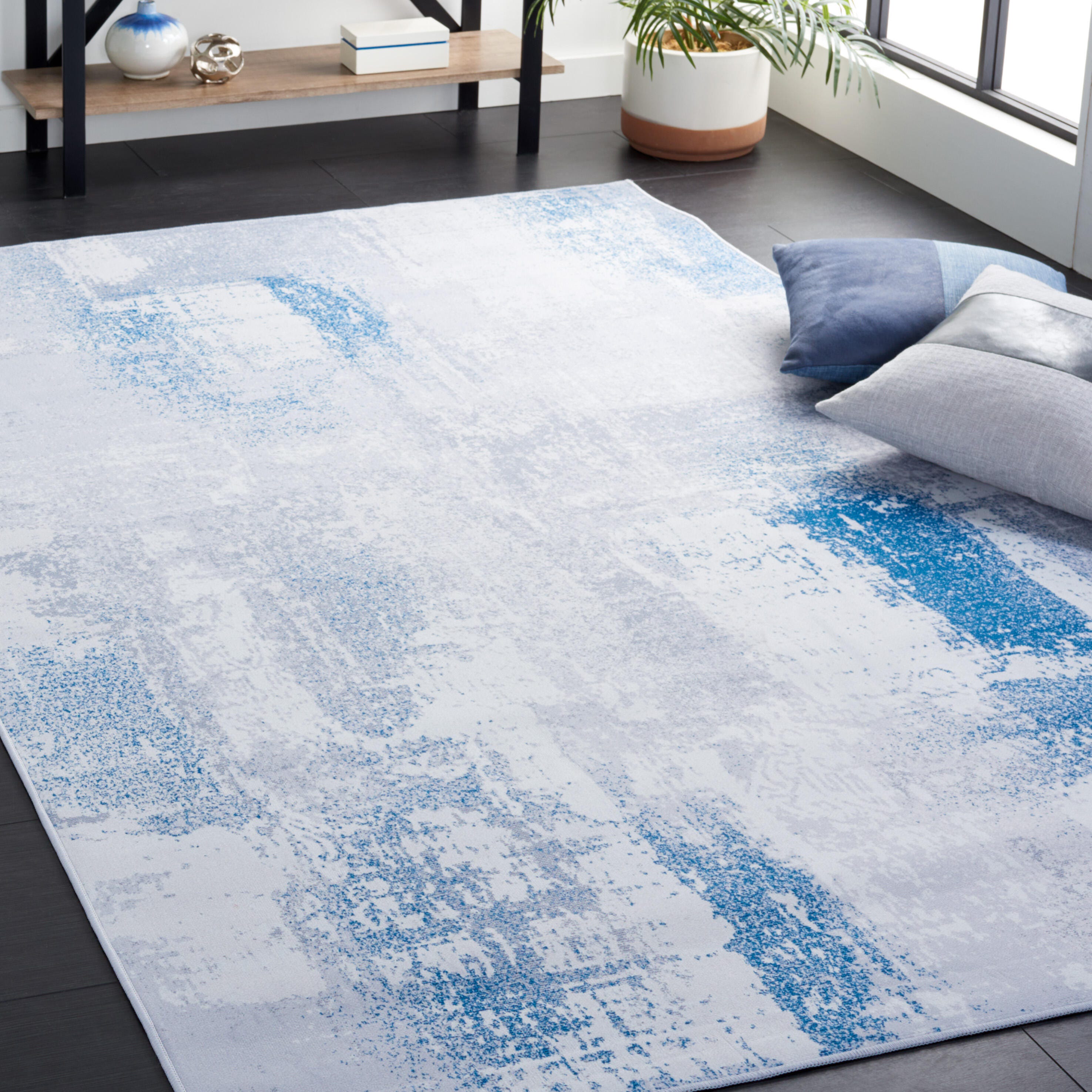 Safavieh Tacoma 4' x 6' Area Rug, Gray/Blue