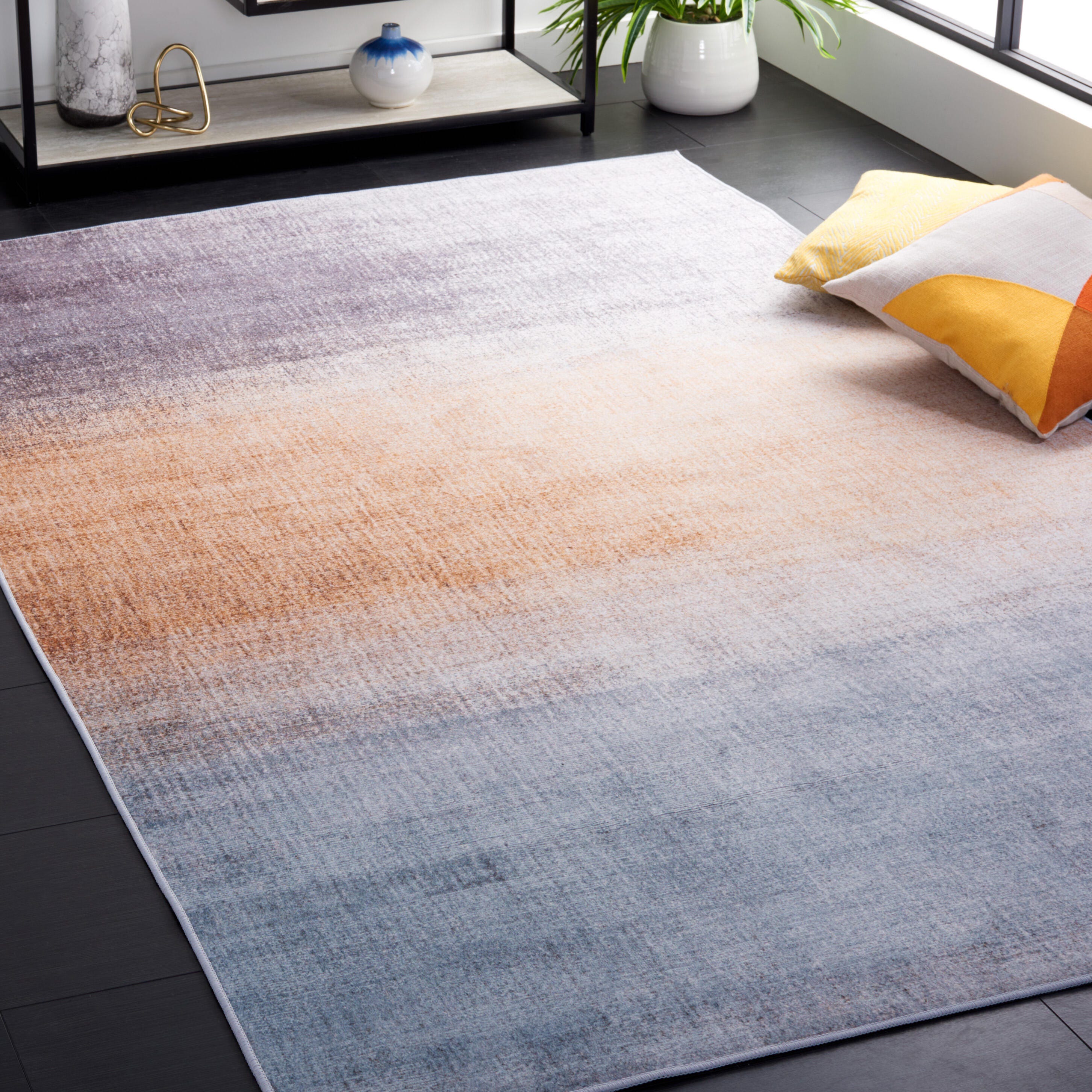 Safavieh Tacoma 9' x 12' Area Rug, Gray/Rust