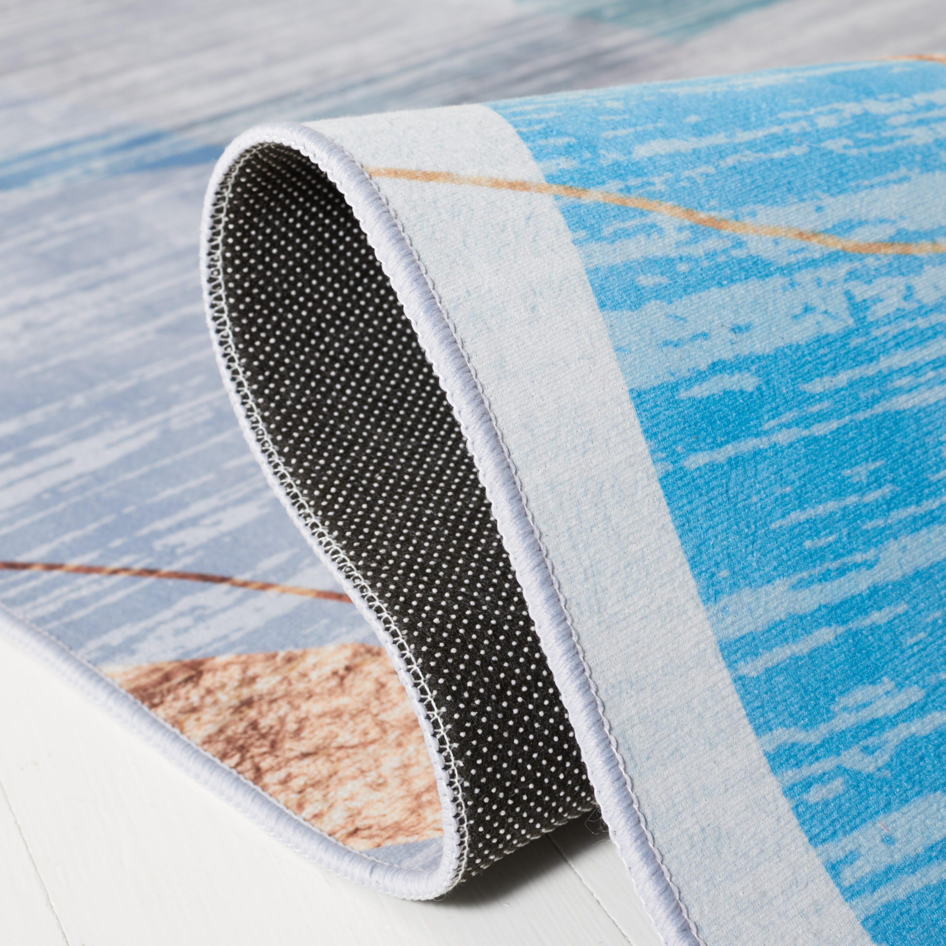 Safavieh Tacoma 3' x 5' Area Rug, Blue/Gold, large