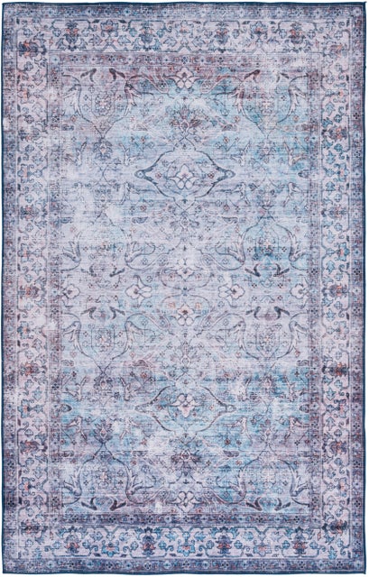 Safavieh Tucson 8' x 10' Area Rug, Aqua/Pink