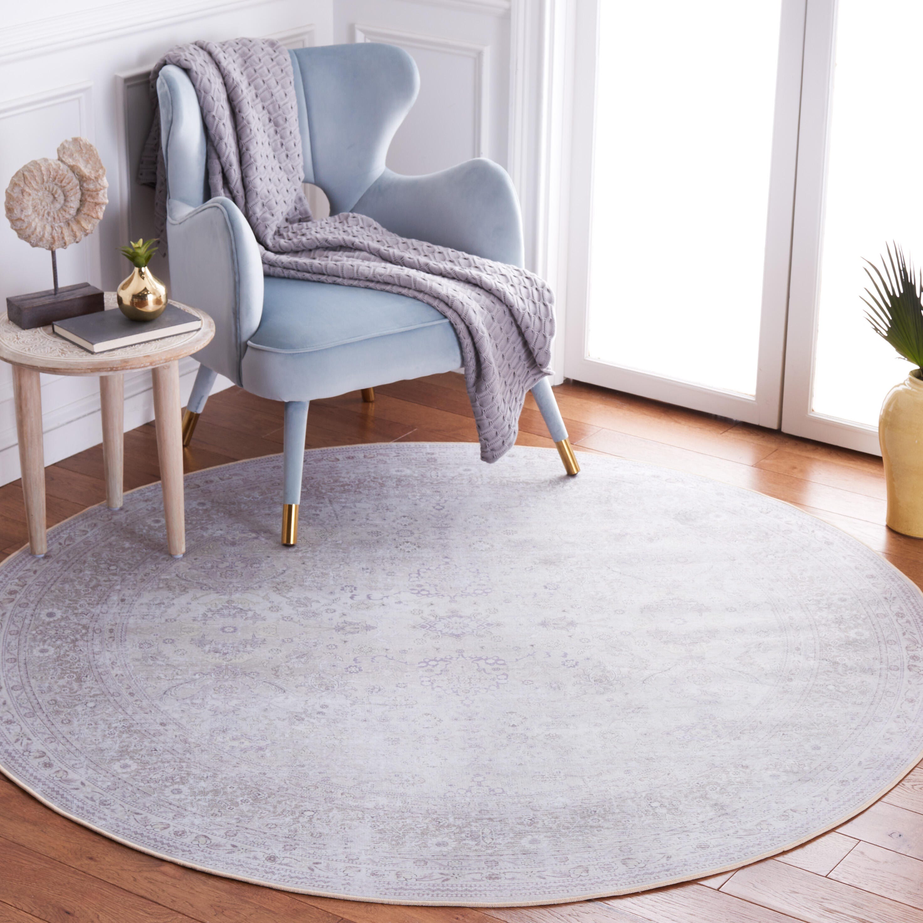 Safavieh Tucson 6' x 6' Round Area Rug, Beige/Beige, rollover