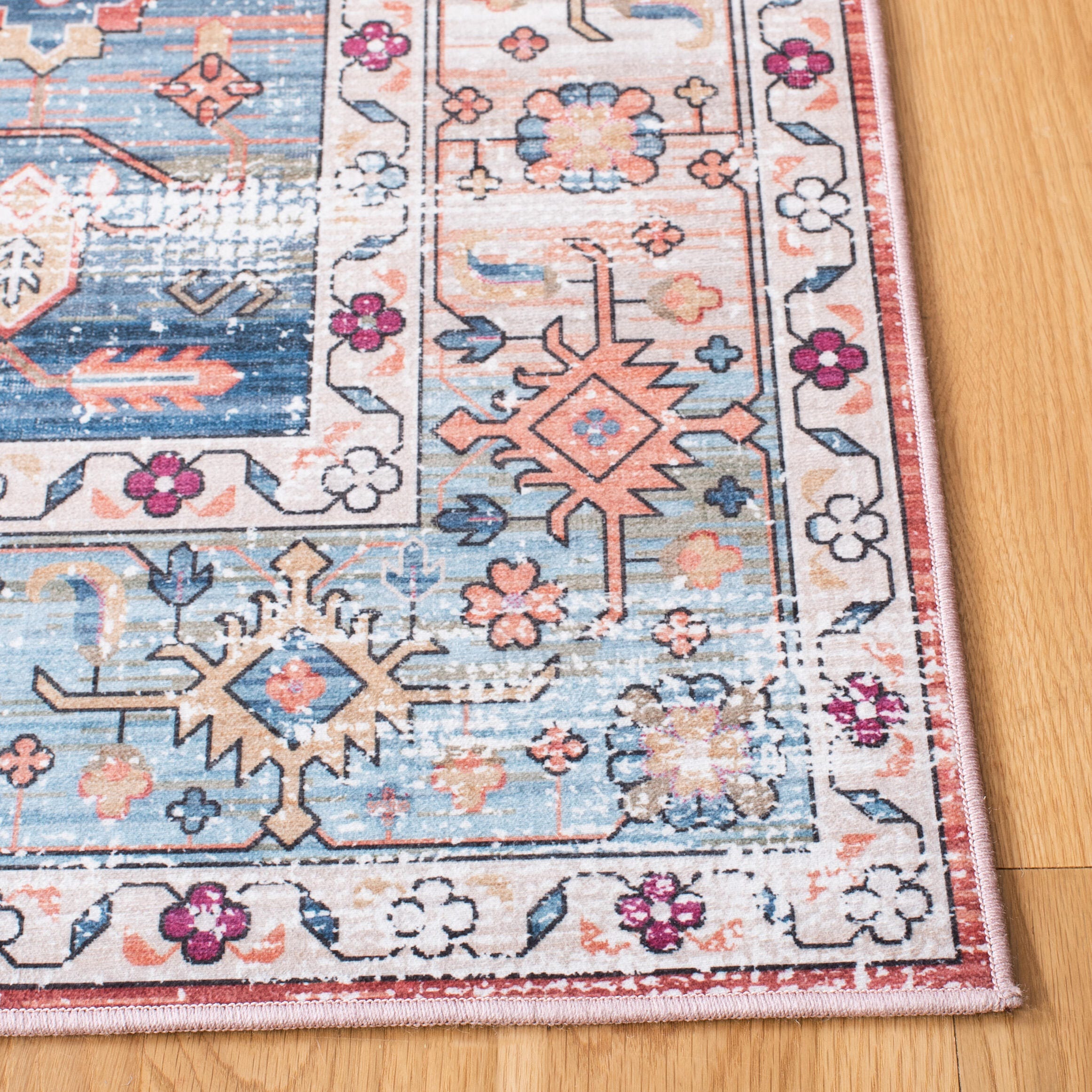 Safavieh Tucson 6' x 9' Area Rug, Beige/Blue, large