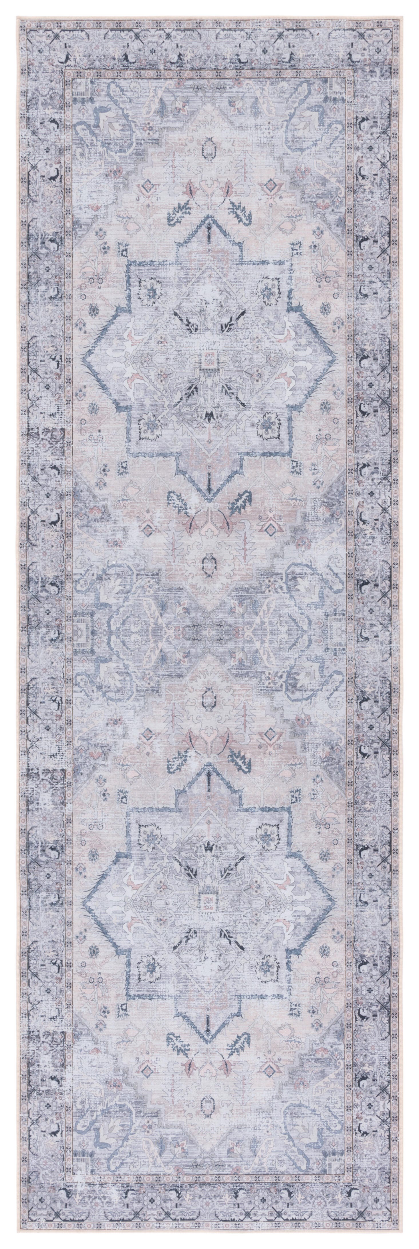 Safavieh Tucson 2' 6" x 8' Runner Rug, Beige/Gray, large
