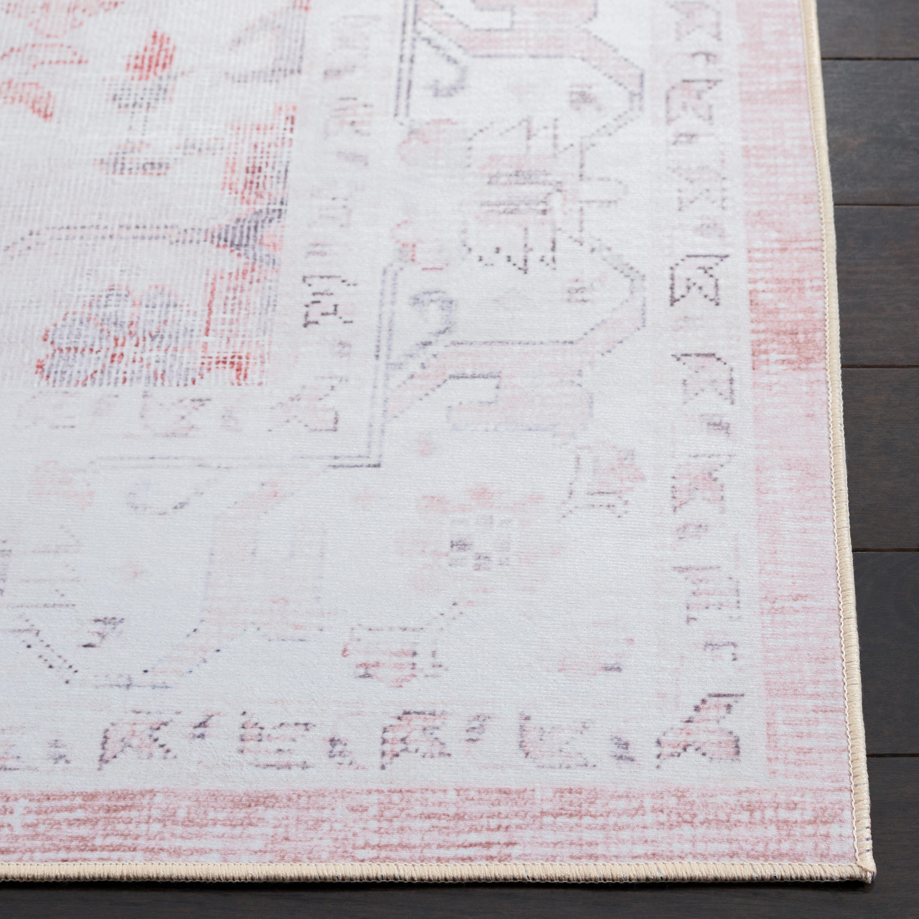 Safavieh Tucson 5' x 8' Area Rug, Beige/Rust, large