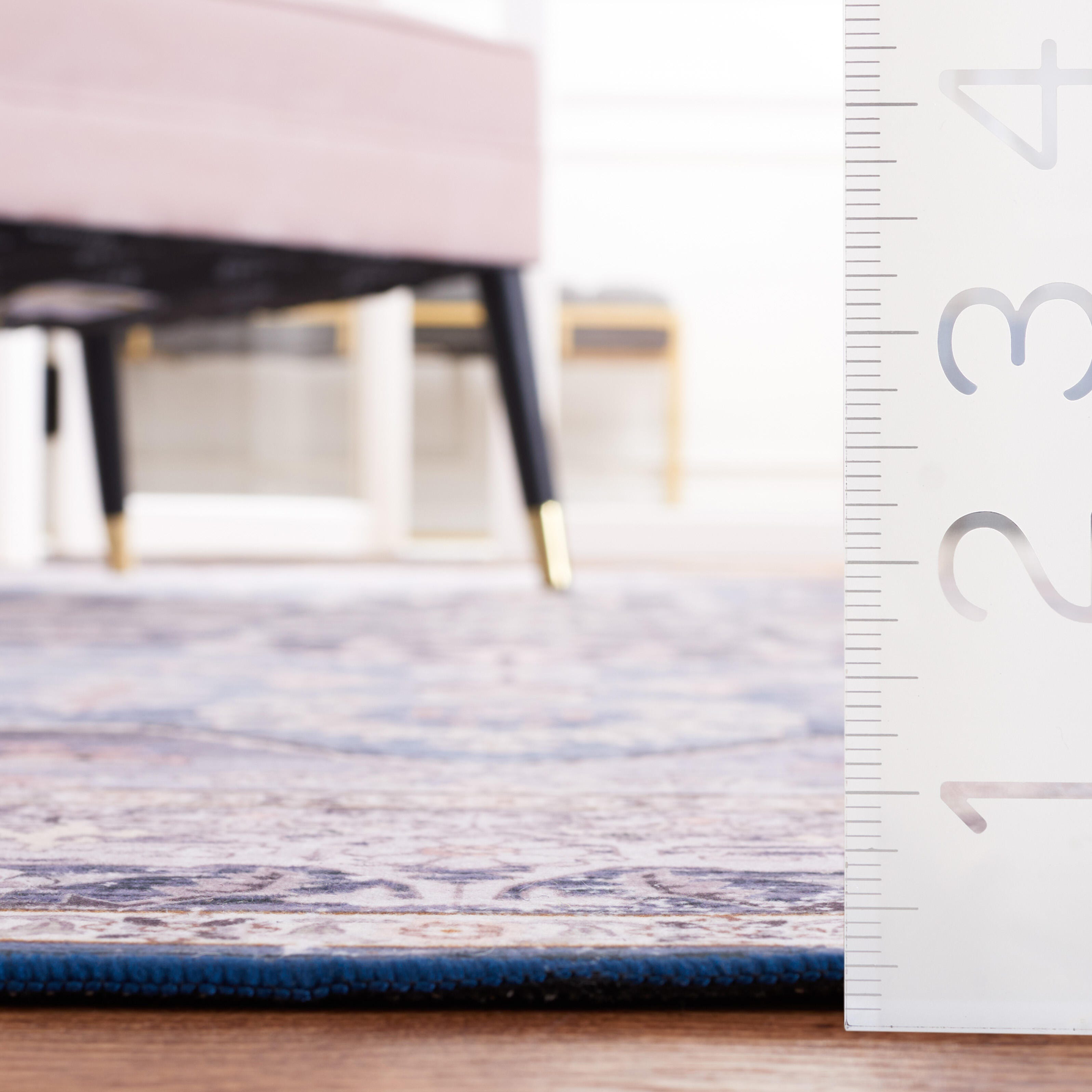 Safavieh Tucson 4' x 6' Area Rug, Blue/Charcoal, large