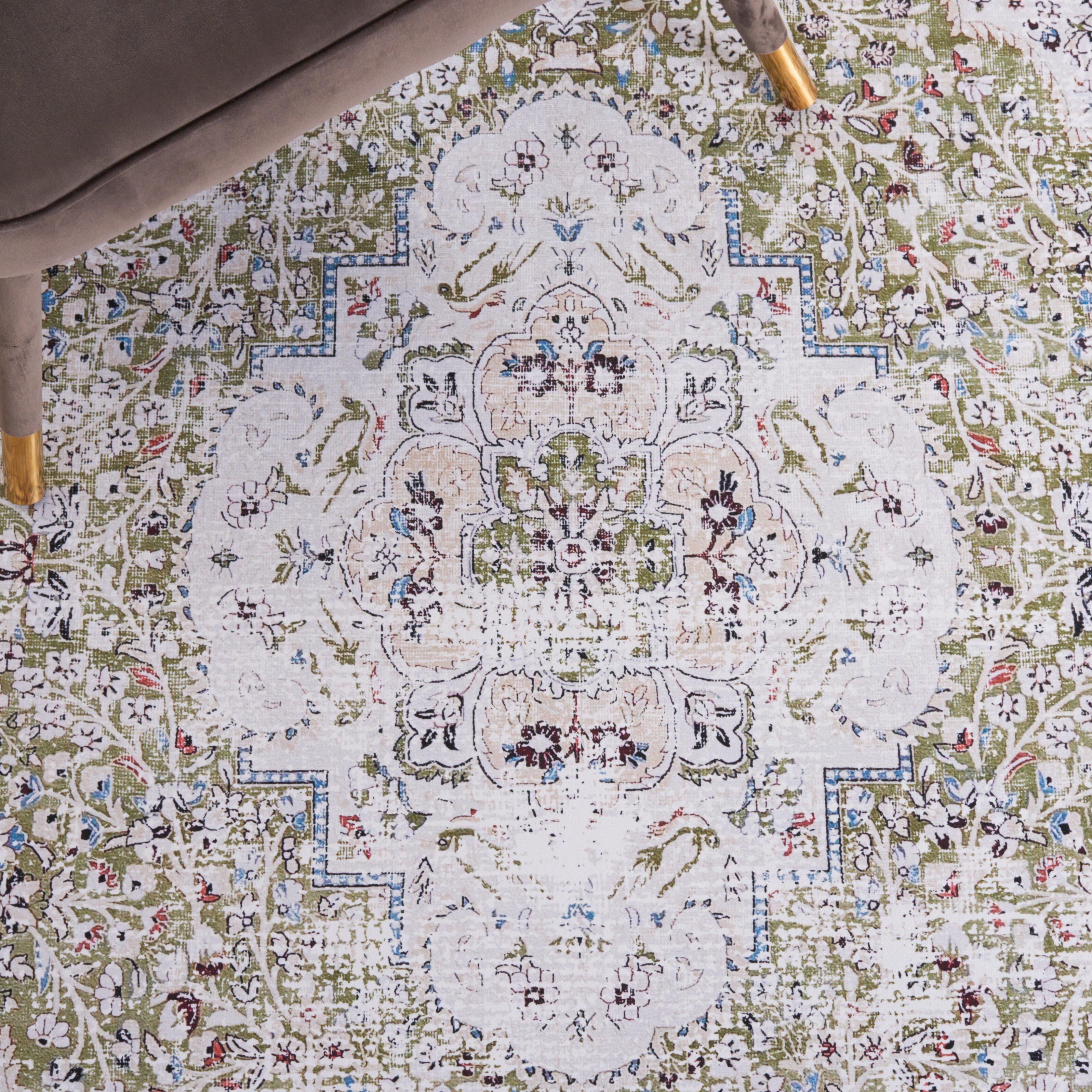 Safavieh Tucson 6' x 9' Area Rug, Green/Beige, large