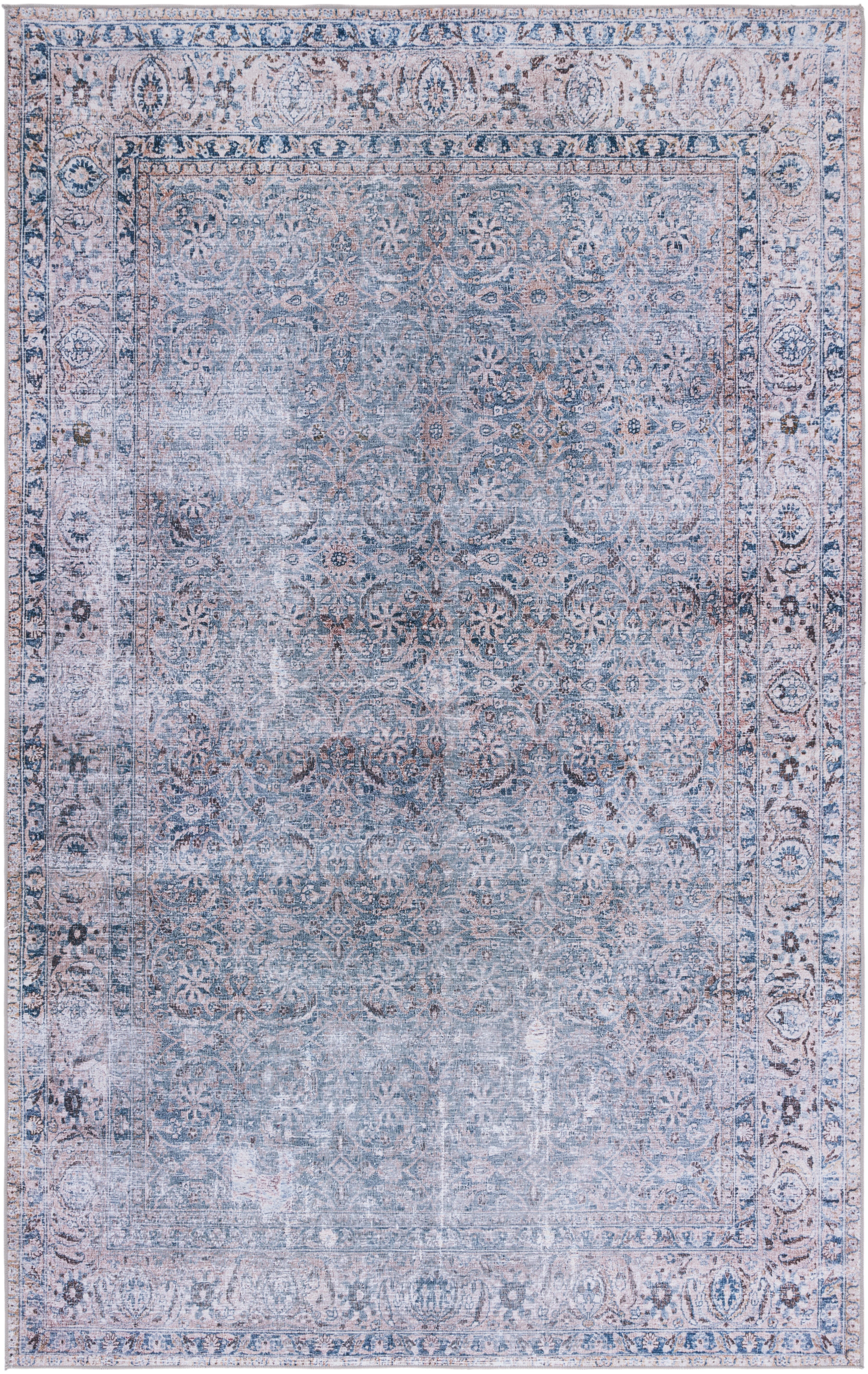 Safavieh Tucson 6' x 9' Area Rug, Green Blue/Beige, large