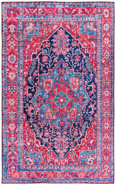 Safavieh Tucson 6' x 9' Area Rug, Navy/Red