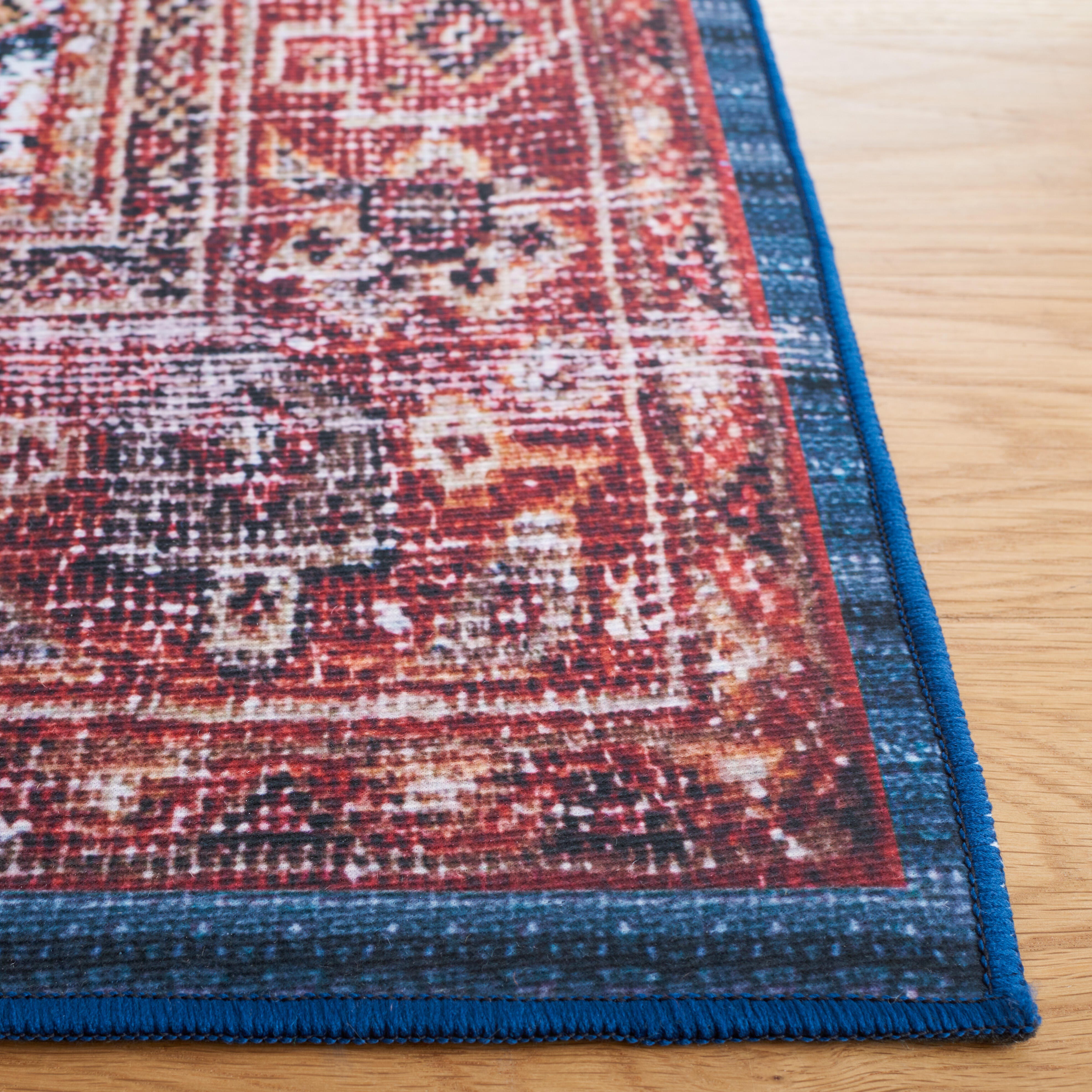 Safavieh Tucson 8' x 10' Area Rug, Navy/Rust, large