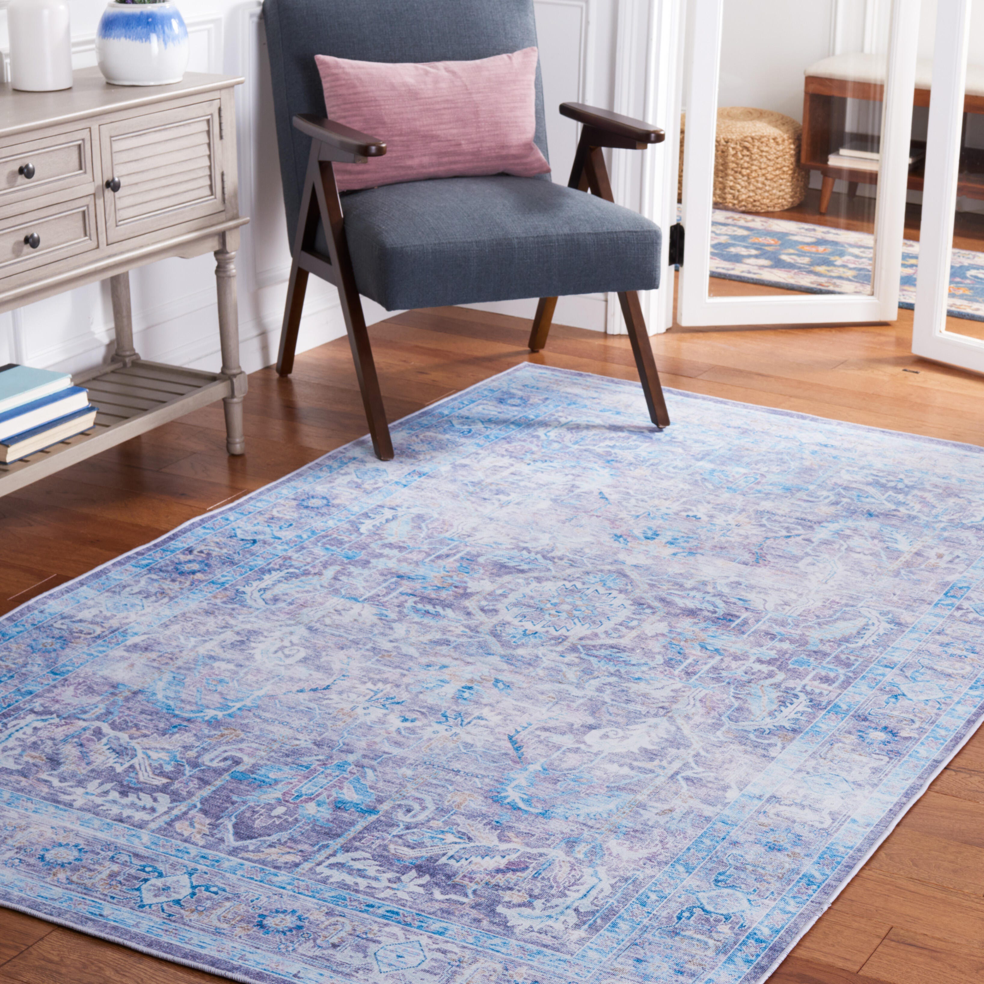 Safavieh Tucson 4' x 6' Area Rug, Purple/Blue