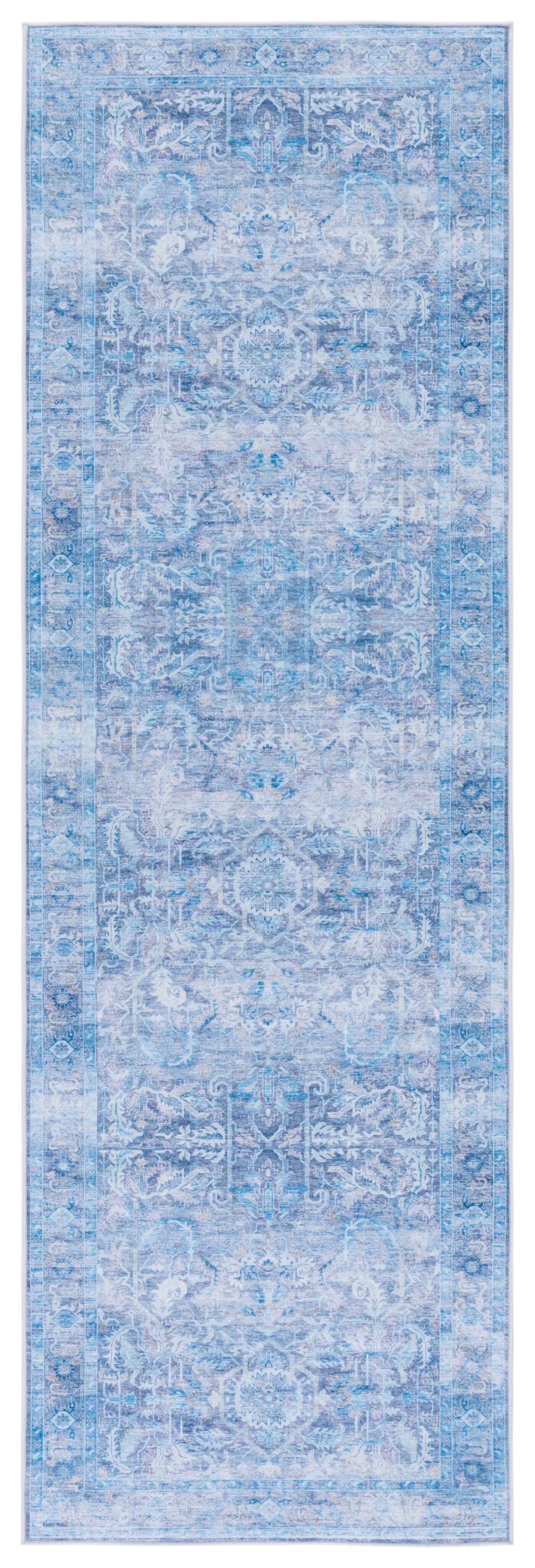 Safavieh Tucson 2' 6" x 8' Runner Rug, Purple/Blue, large