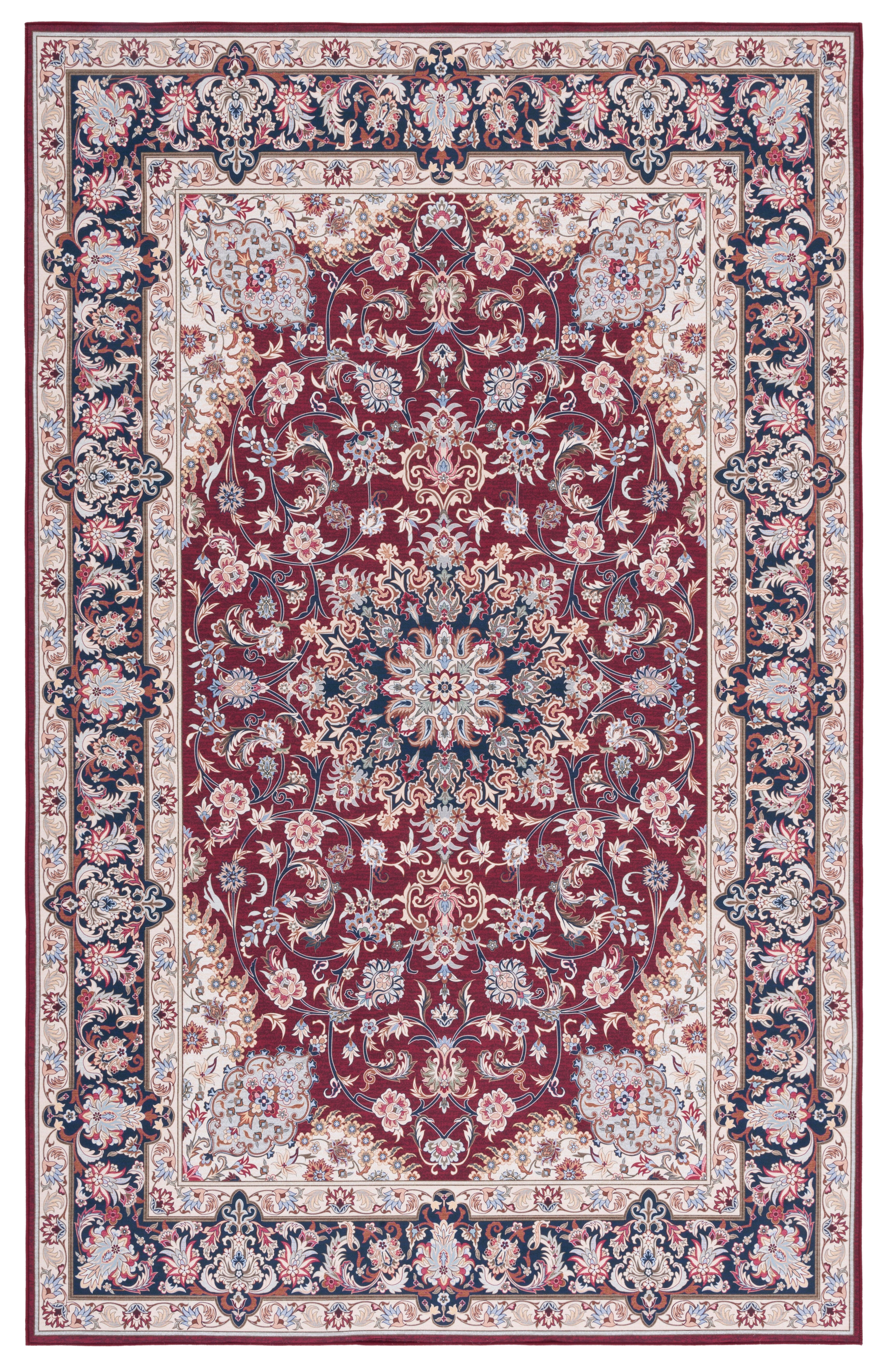 Safavieh Tucson 8' x 10' Area Rug, Red/Navy, large