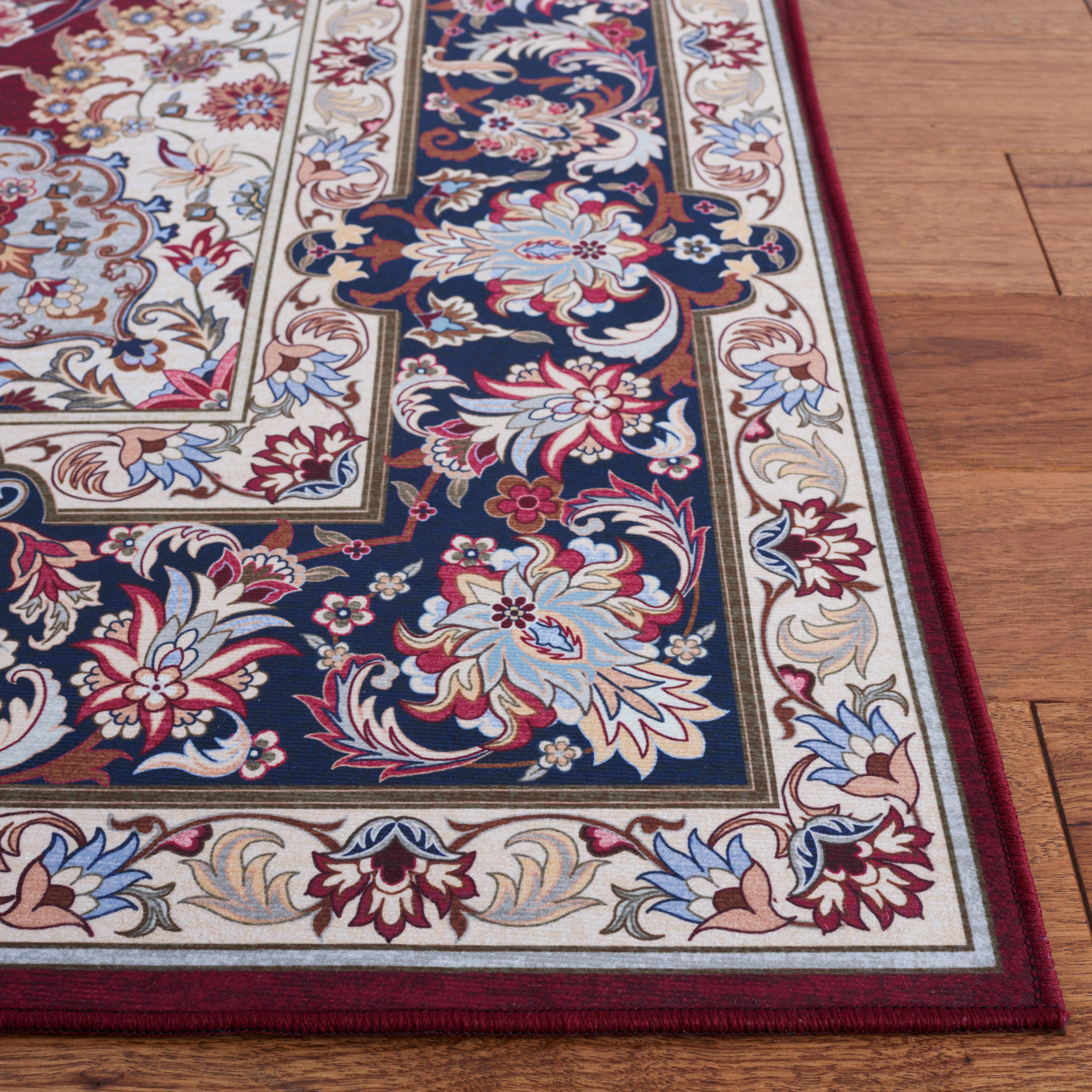 Safavieh Tucson 3' x 5' Area Rug, Red/Navy, large