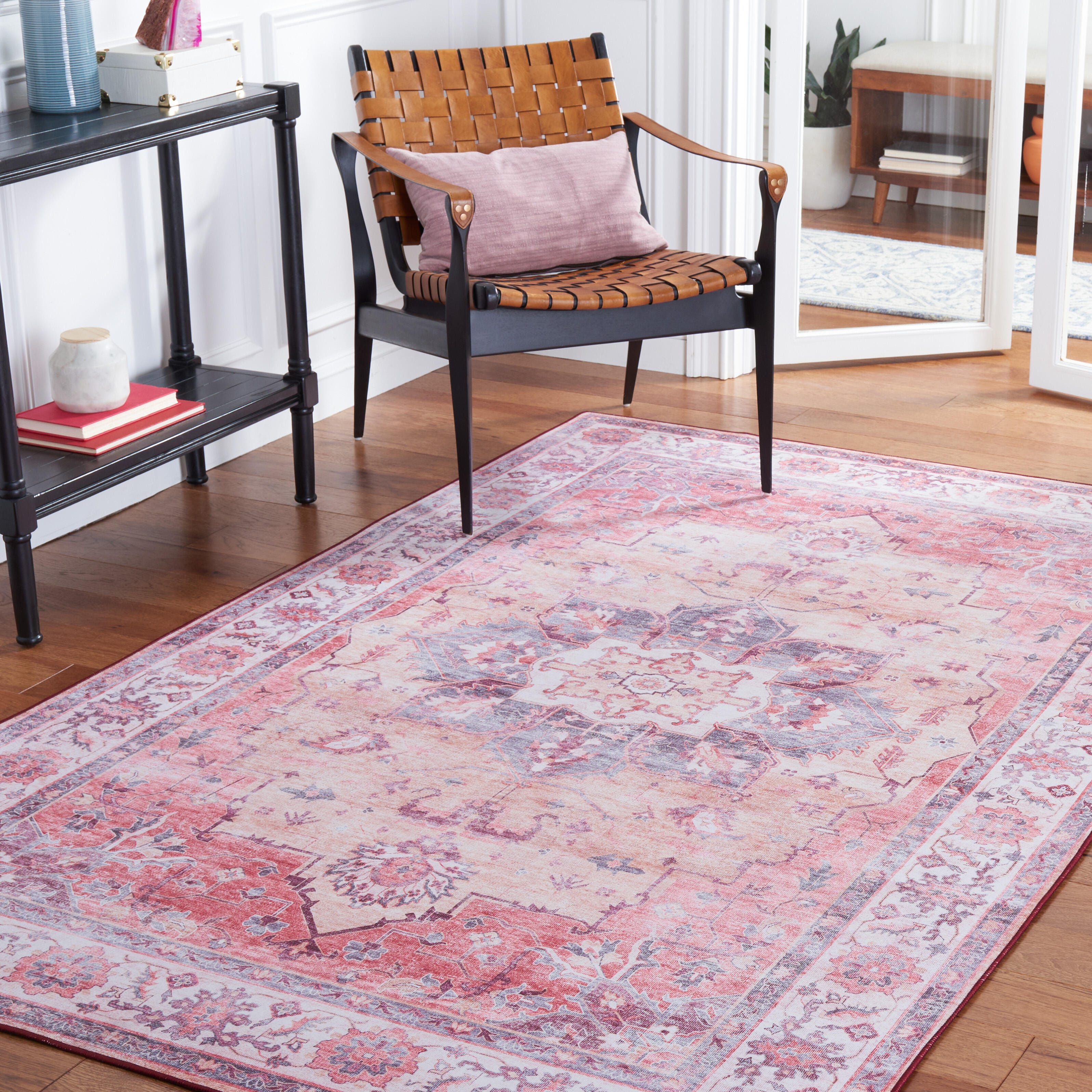 Safavieh Tucson 3' x 5' Area Rug, Rust/Beige, rollover